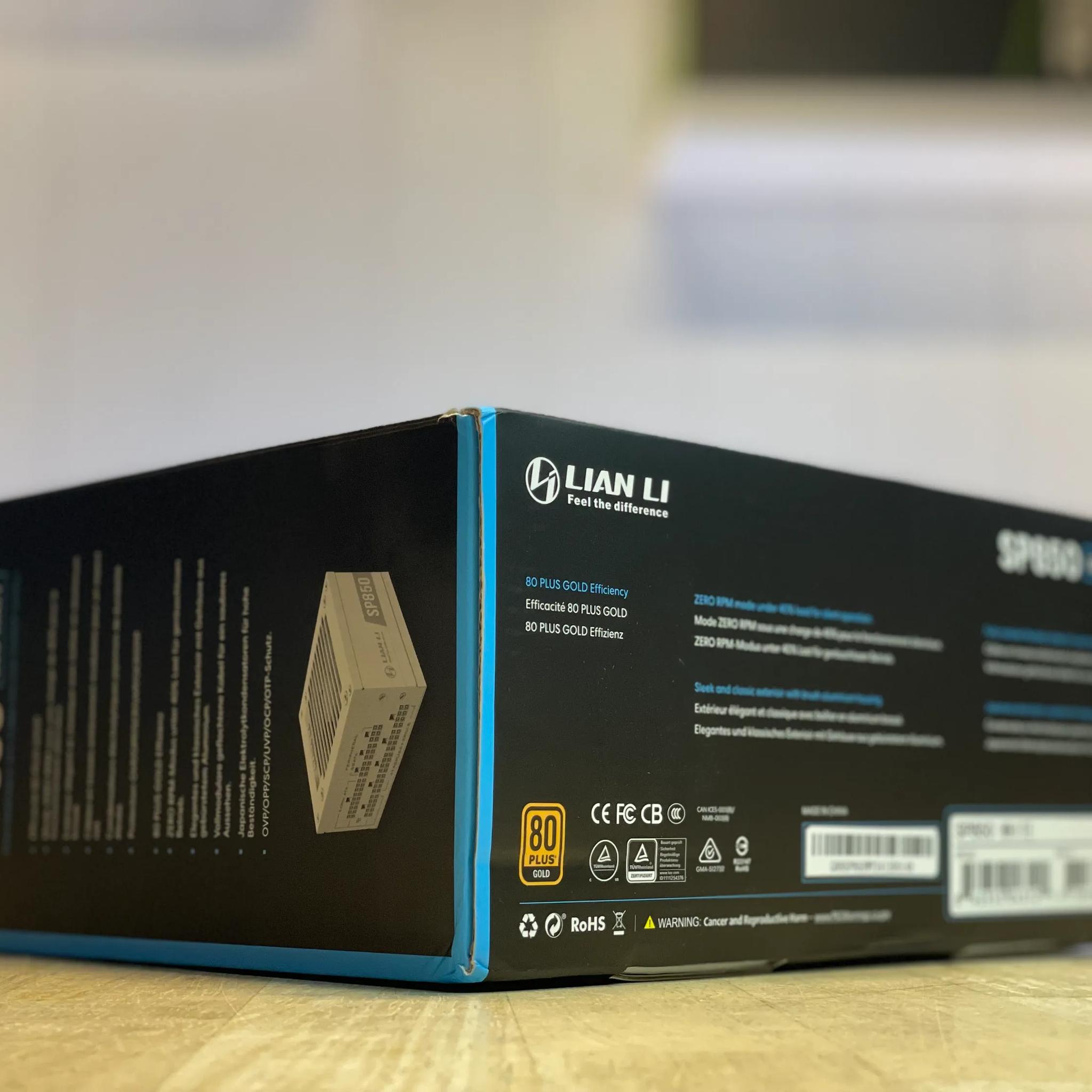 Brand New! Lian Li SP850 80+ Gold SFX White PSU