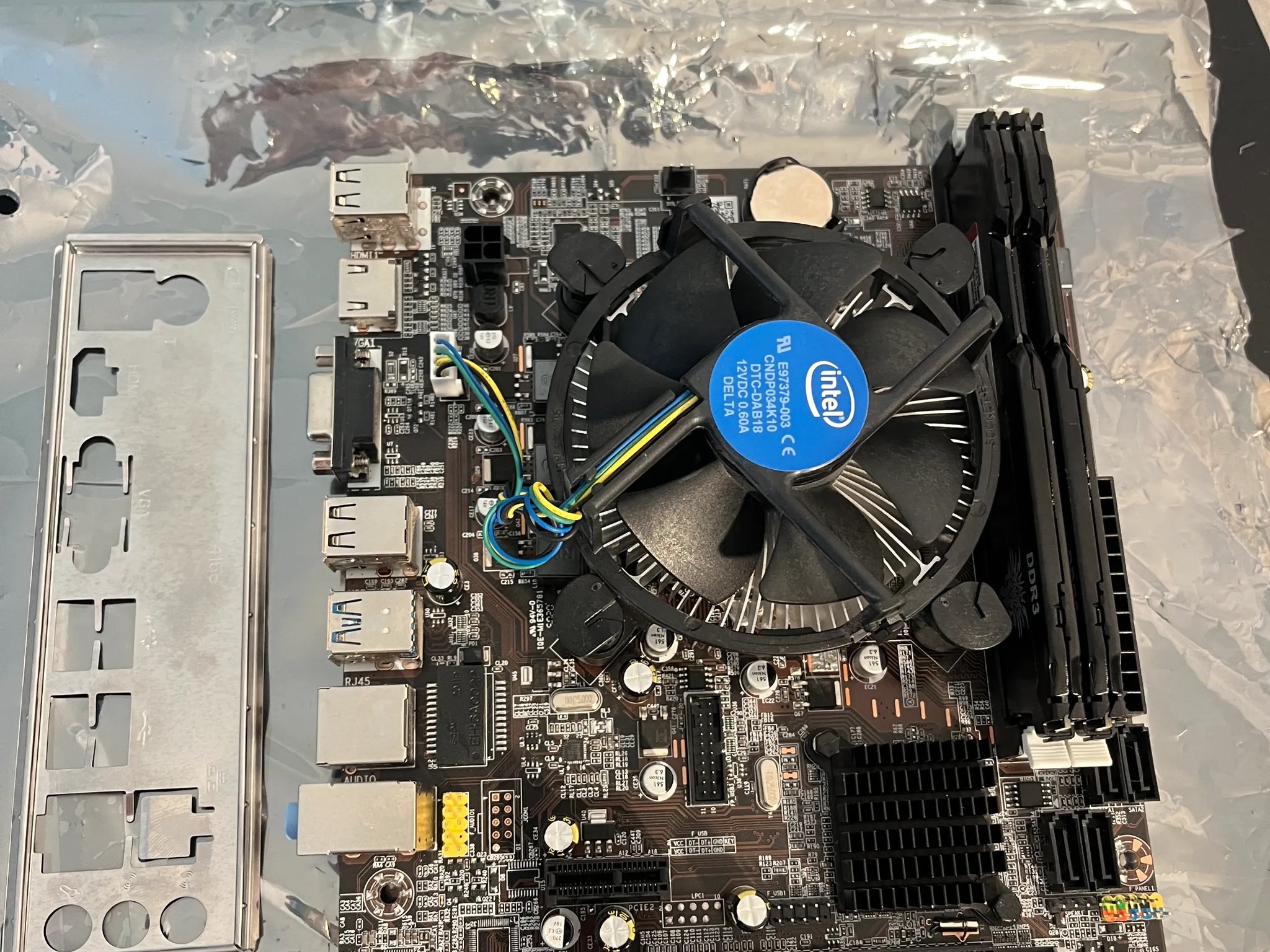 I5-3570 16GB DDR3 Mini DTX LGA1155 ZX-H61C V2.3 Motherboard