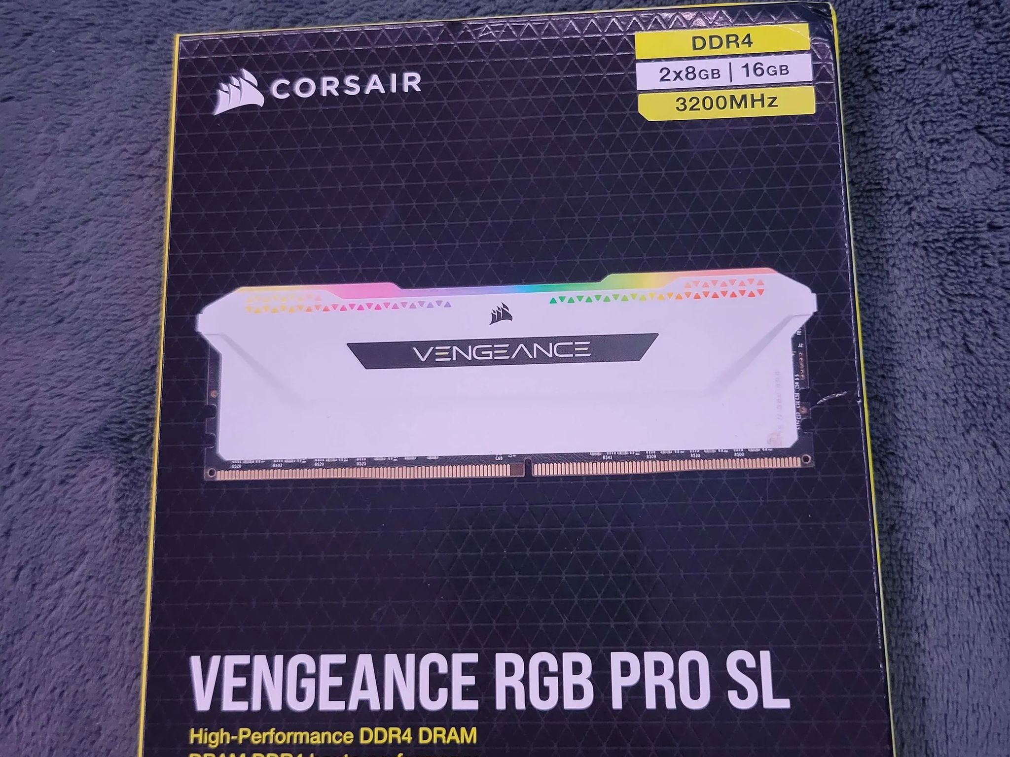 Corsair Vengeance RGB Pro SL 16GB (2x8GB) DDR4-3200 Ram