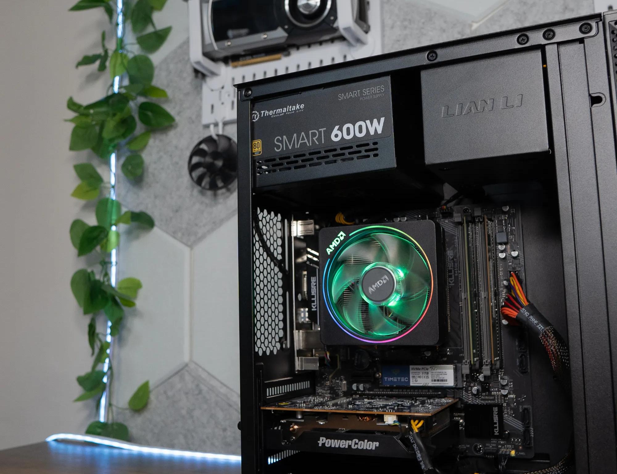 🍬🌠 BUDGET - BO6 Ready GAMING PC | PowerColor RX 6500XT | RYZEN 5 2600 | 32GB DDR4 RAM | 1TB NVME SSD