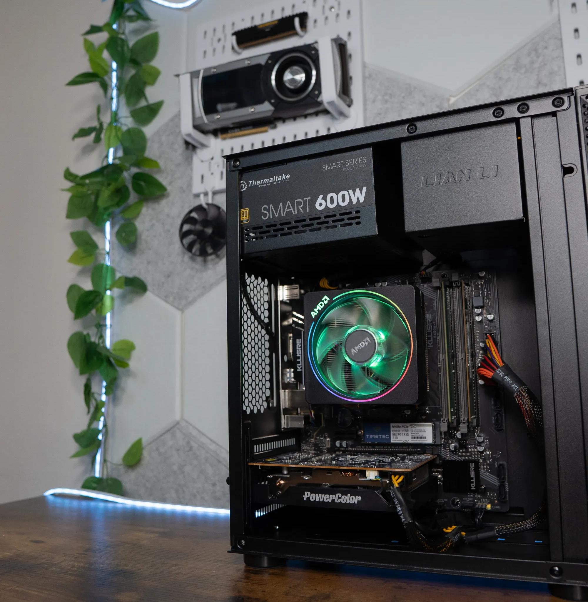 🍬🌠 BUDGET - BO6 Ready GAMING PC | PowerColor RX 6500XT | RYZEN 5 2600 | 32GB DDR4 RAM | 1TB NVME SSD
