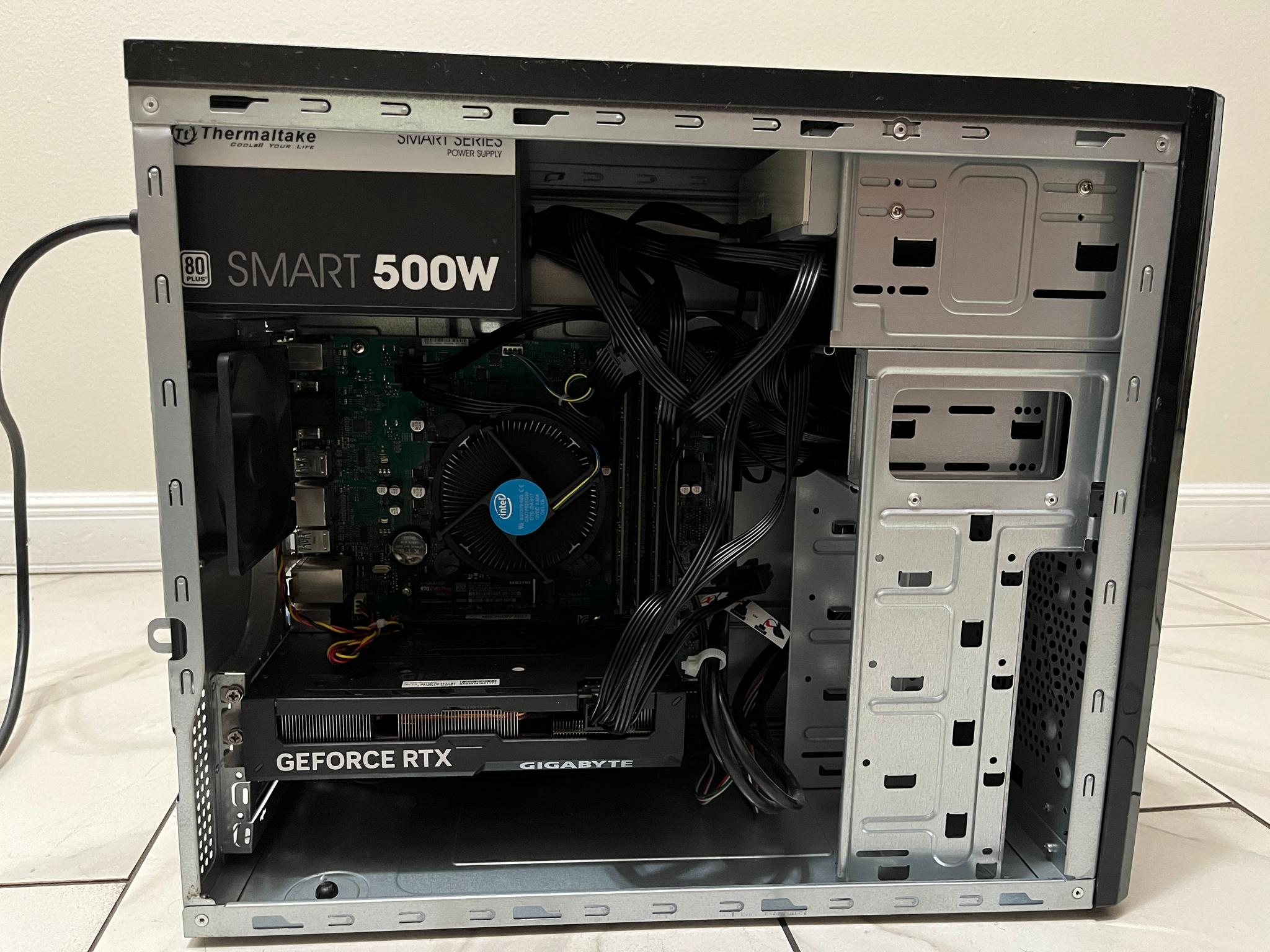 NVIDIA RTX 4060 Ti, Intel Core i7-9700, 16GB RAM, 500GB SSD - High FPS Gaming PC w/ Wi-Fi & BT