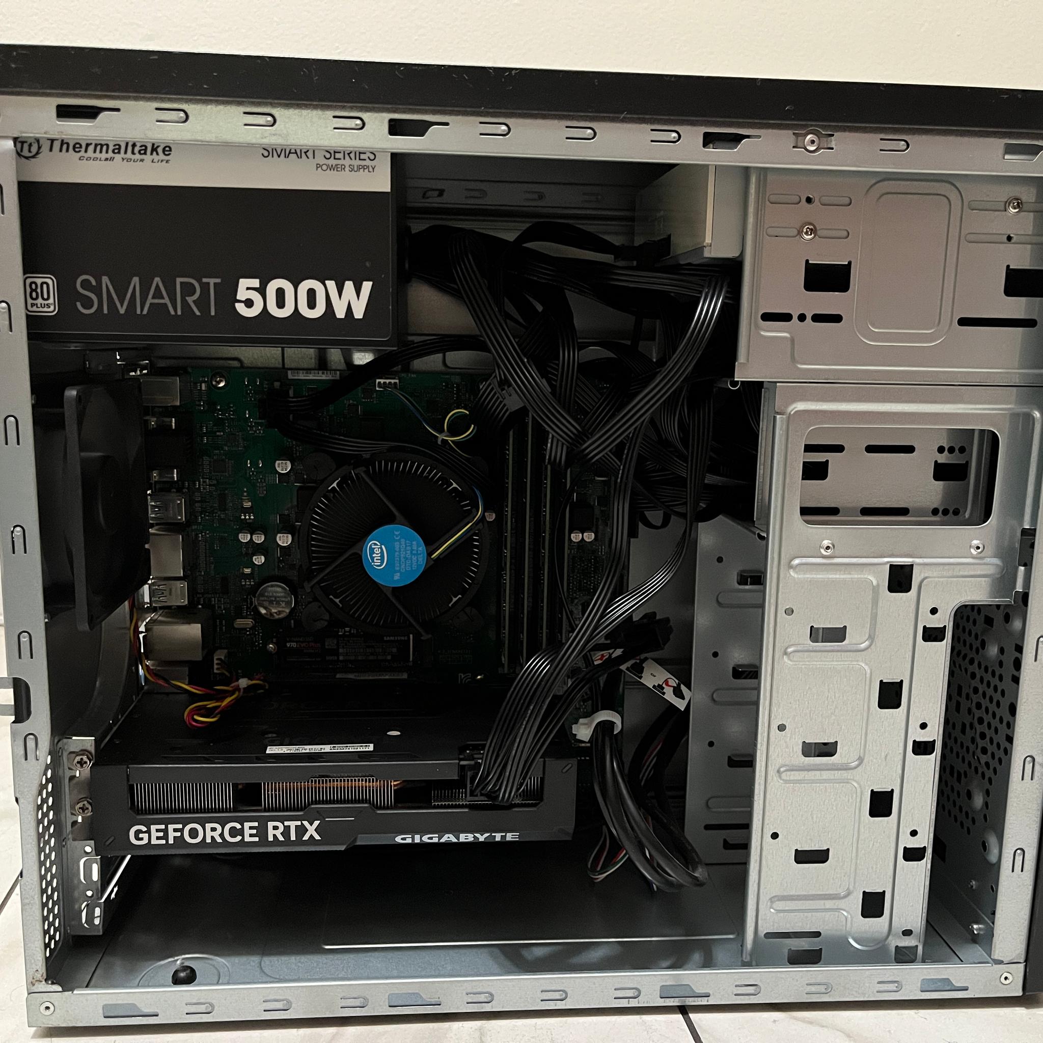 NVIDIA RTX 4060 Ti, Intel Core i7-9700, 16GB RAM, 500GB SSD - High FPS Gaming PC w/ Wi-Fi & BT