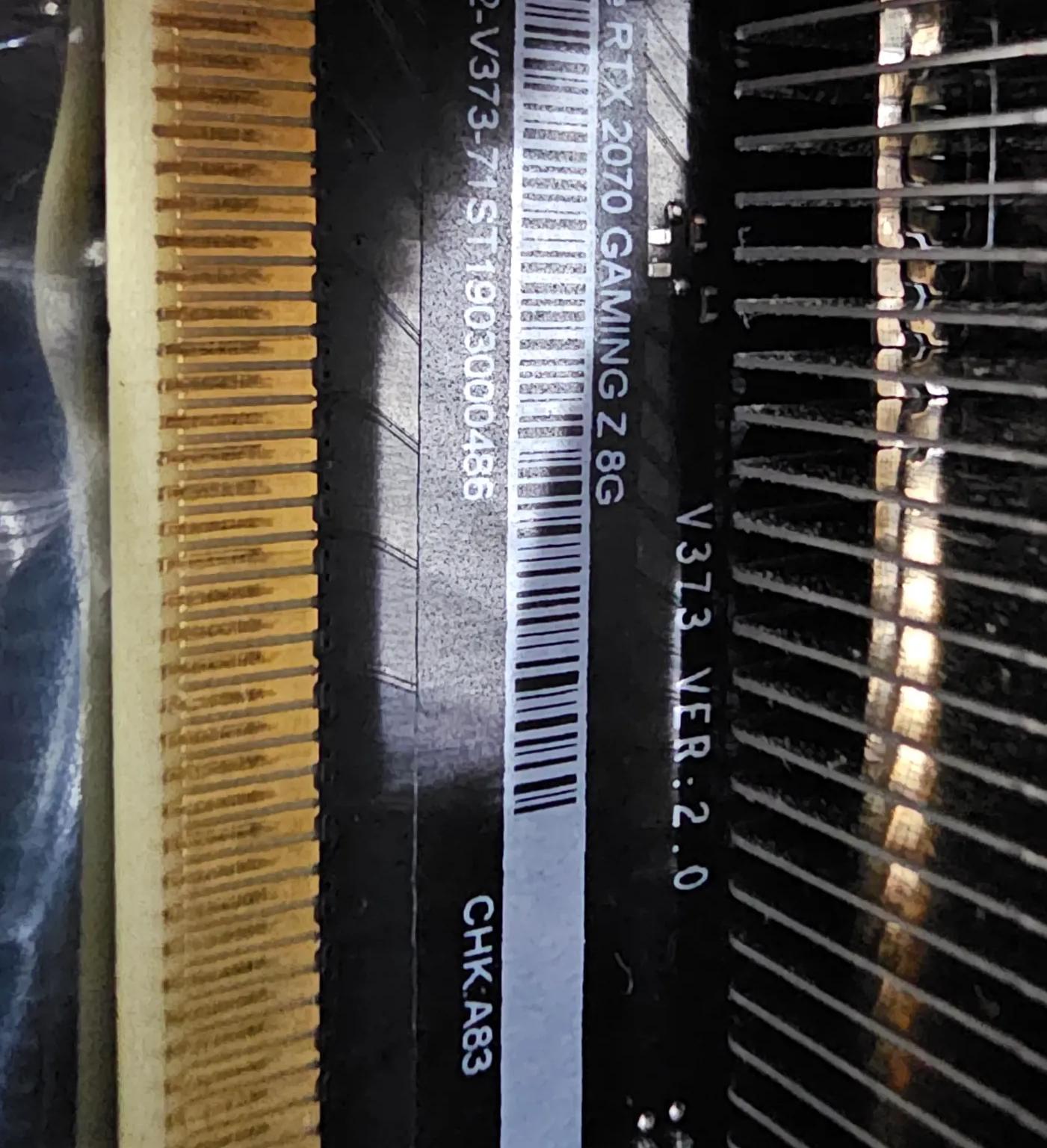 MSI GAMING GeForce RTX 2070 8GB GDRR6 256-bit (RTX 2070 GAMING Z 8G)