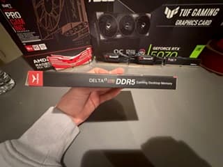 TeamGroup T-Force Delta Alpha RGB 32GB (2 x 16GB) DDR5-5600 PC5-44800 CL40  - White
