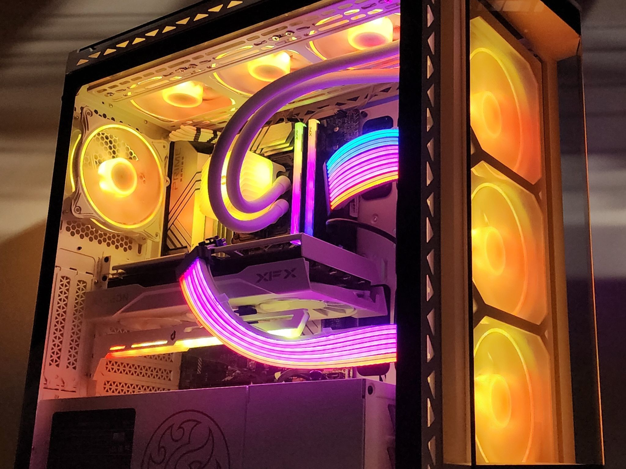 Gaming PC i9-14900KF 32GB RAM 1TB SSD RX 9060 XT 16GB Windows 11 Computer