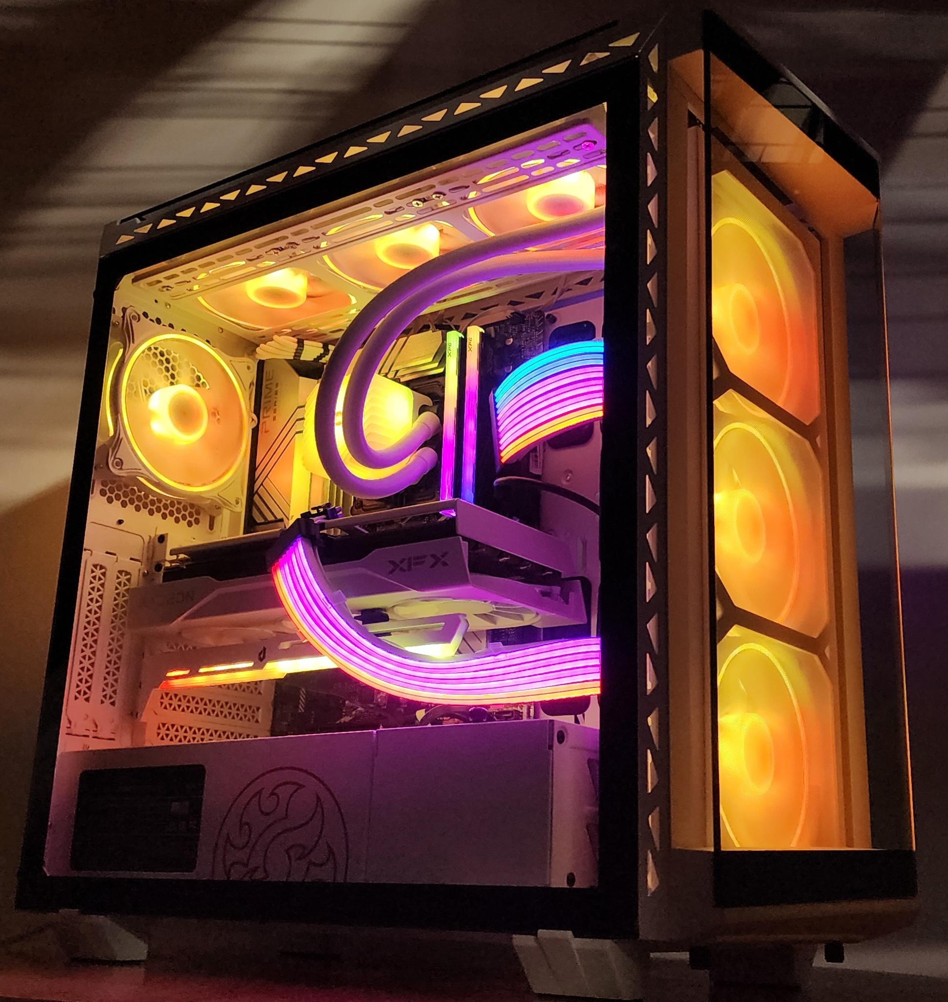 Gaming PC i9-14900KF 32GB RAM 1TB SSD RX 9060 XT 16GB Windows 11 Computer