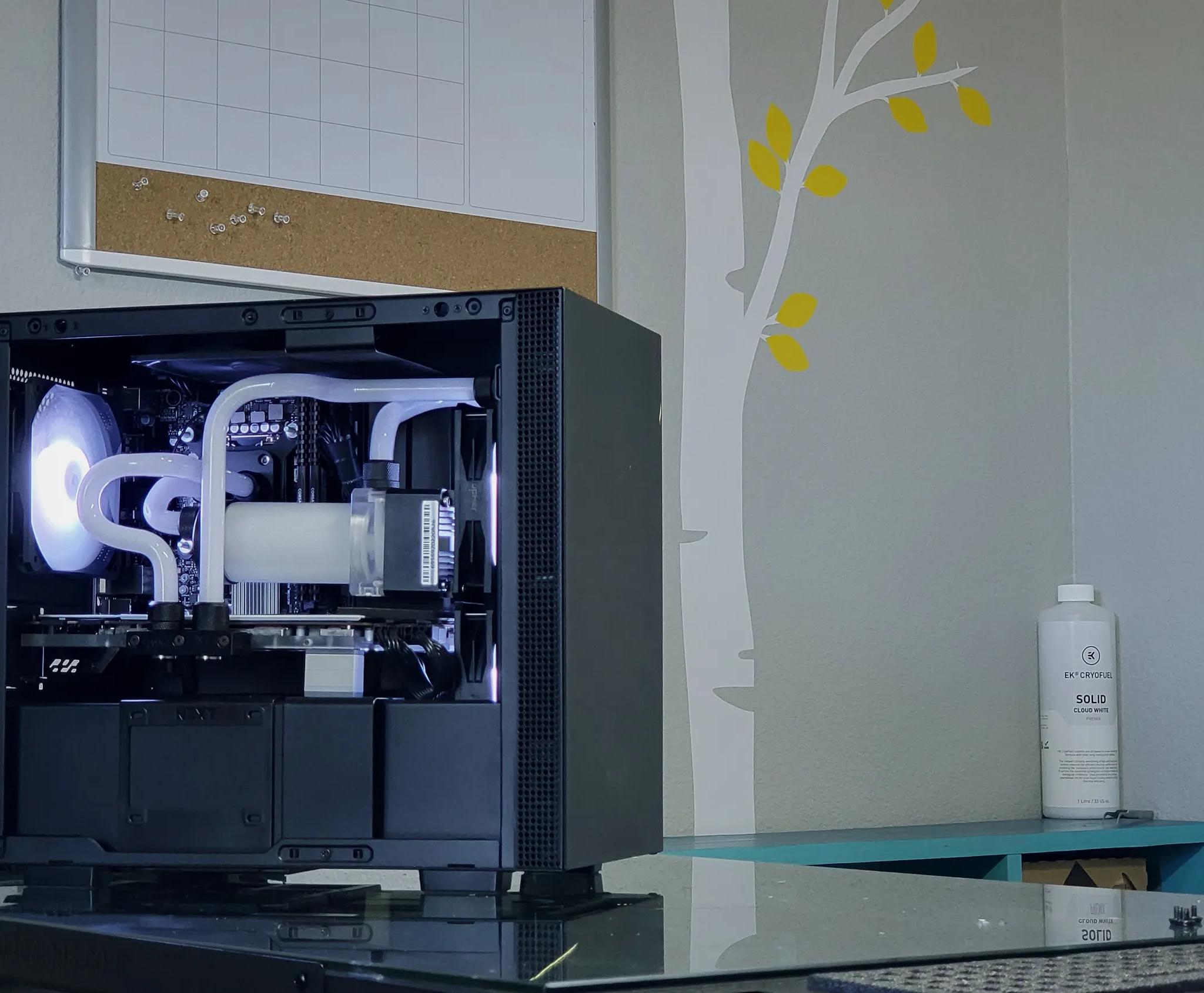 I7 8700K/ 1080Ti Gaming PC Computer Water Cooled 