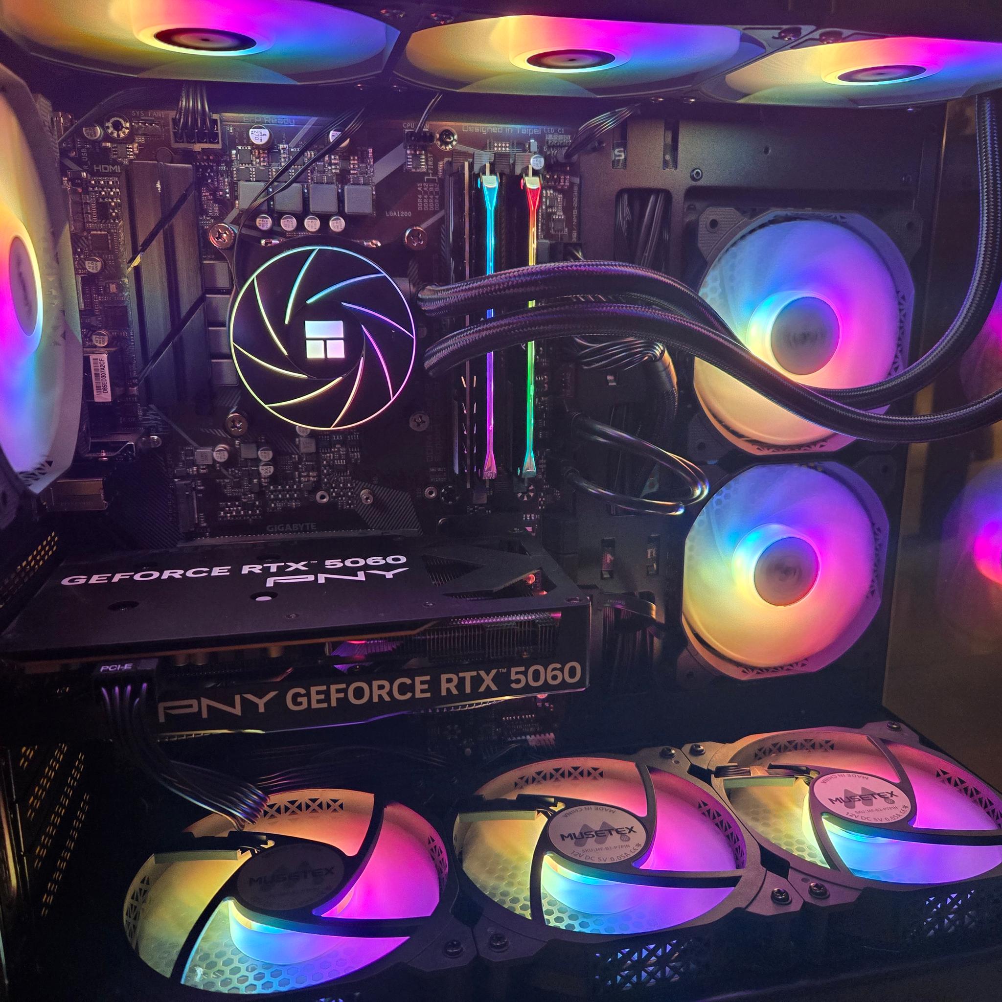 Full Gaming Setup – RTX 5060 + i7 11700kf– Monitor, Keyboard & Mouse Included