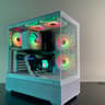 White RGB Gaming PC | RTX 3060 12GB | Ryzen 5 3600 | 16GB DDR4 3200MHz | 500GB M.2 SSD | WiFi