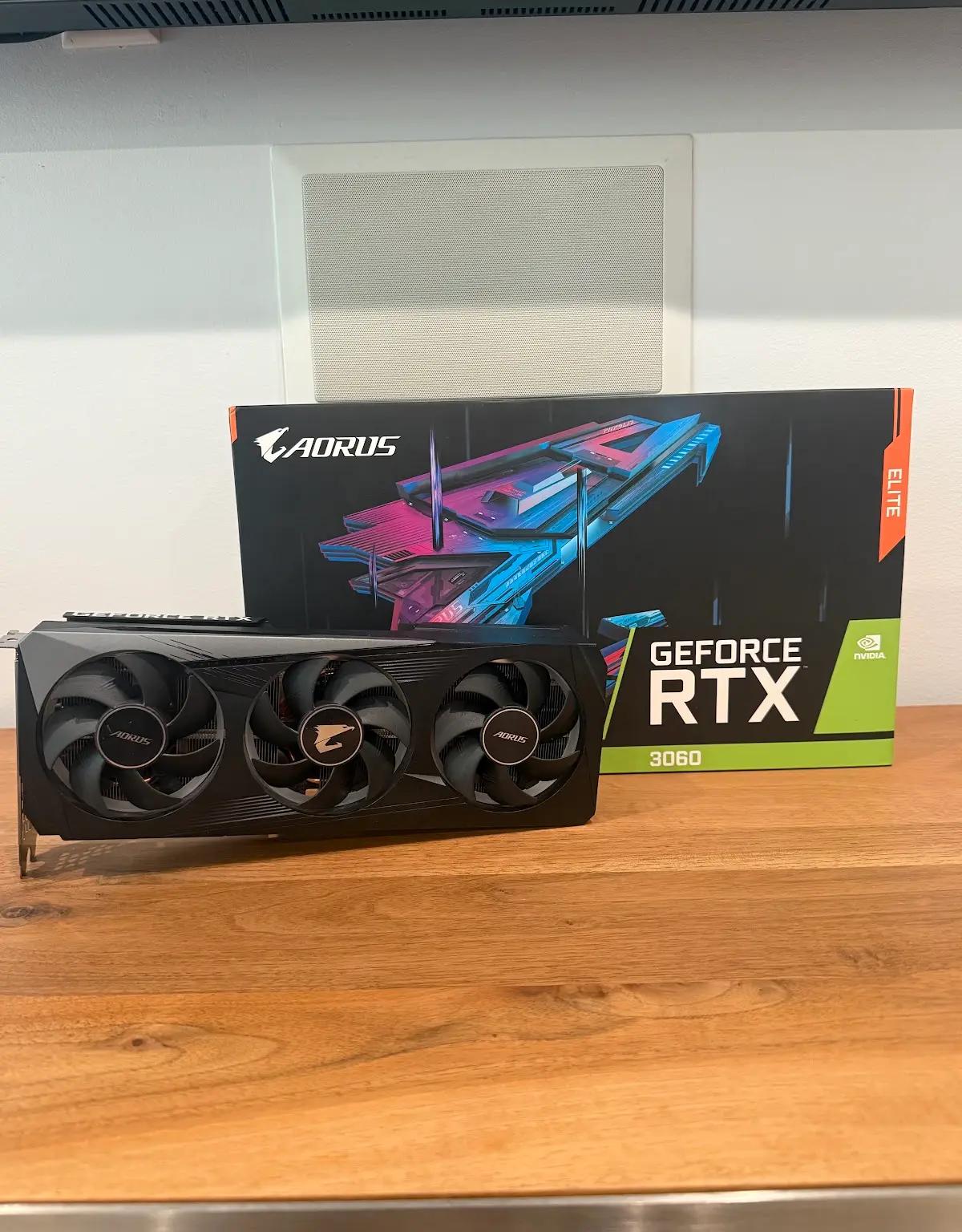 GIGABYTE AORUS ELITE GeForce RTX 3060 12GB - Image 1