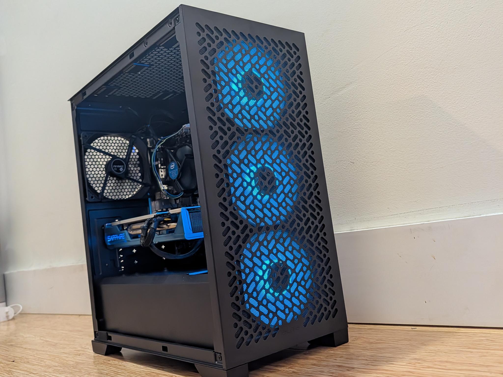 Custom Gaming PC | I7 6700 | RX 580 8GB | 16GB | 1.1 TB NVME/HDD | Cooler master case |