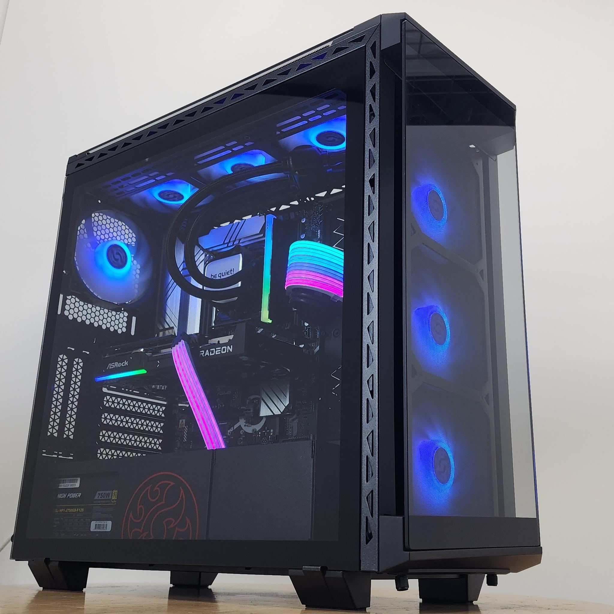 Gaming PC i7-14700KF 16GB RAM 1TB SSD RX 9060 XT 16GB Windows 11 Computer