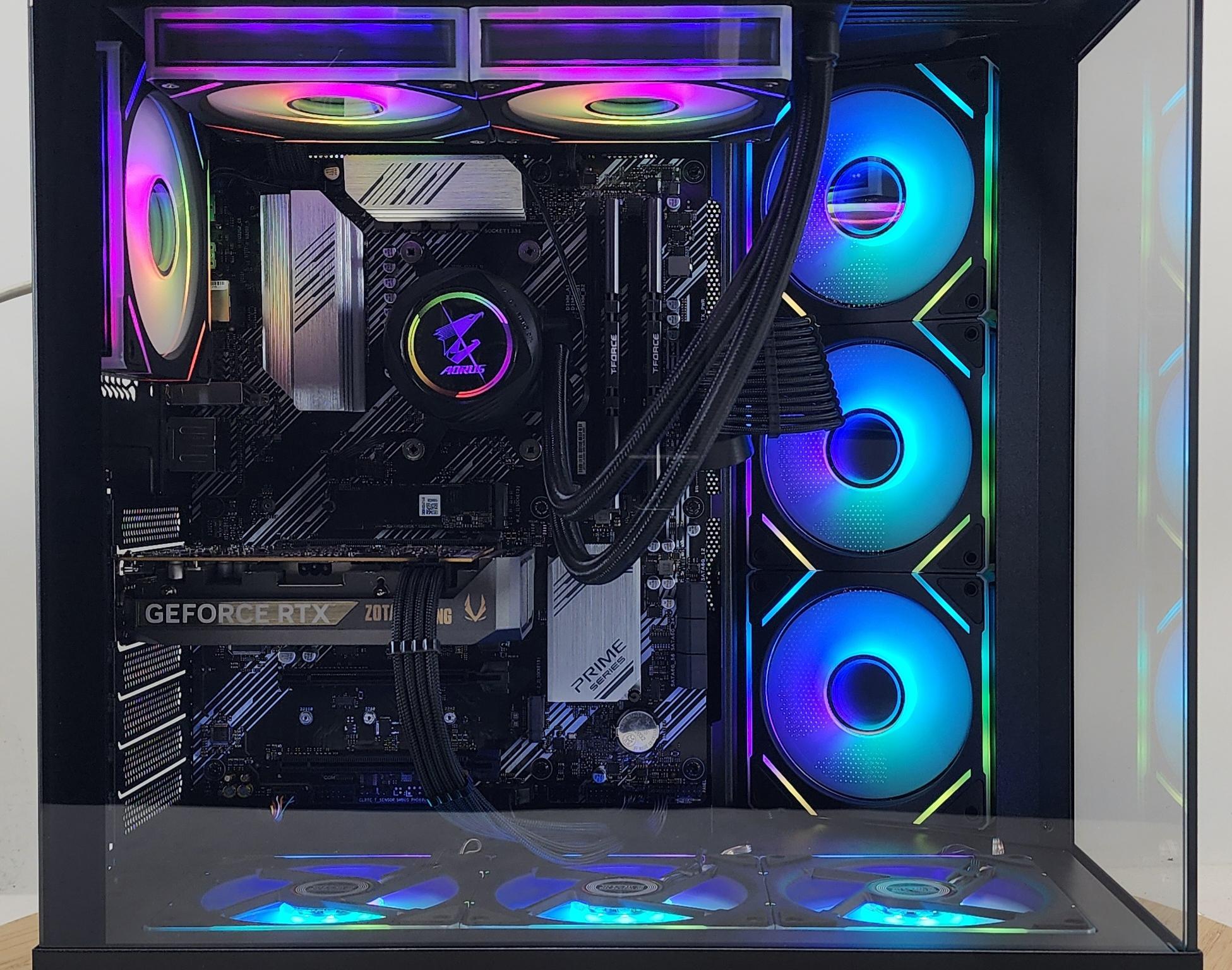 Gaming PC Ryzen 7 5700X 16GB RAM 1TB SSD RTX 5060  8GB Windows 11 Computer