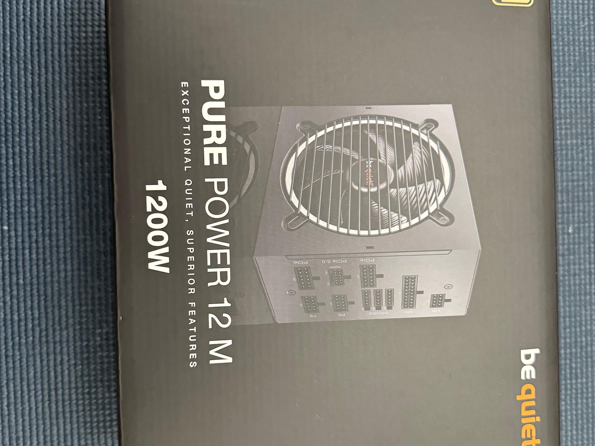 be quiet! BN513 Pure Performance Power 12 M 1200W Modular Quiet Performance Power Supply