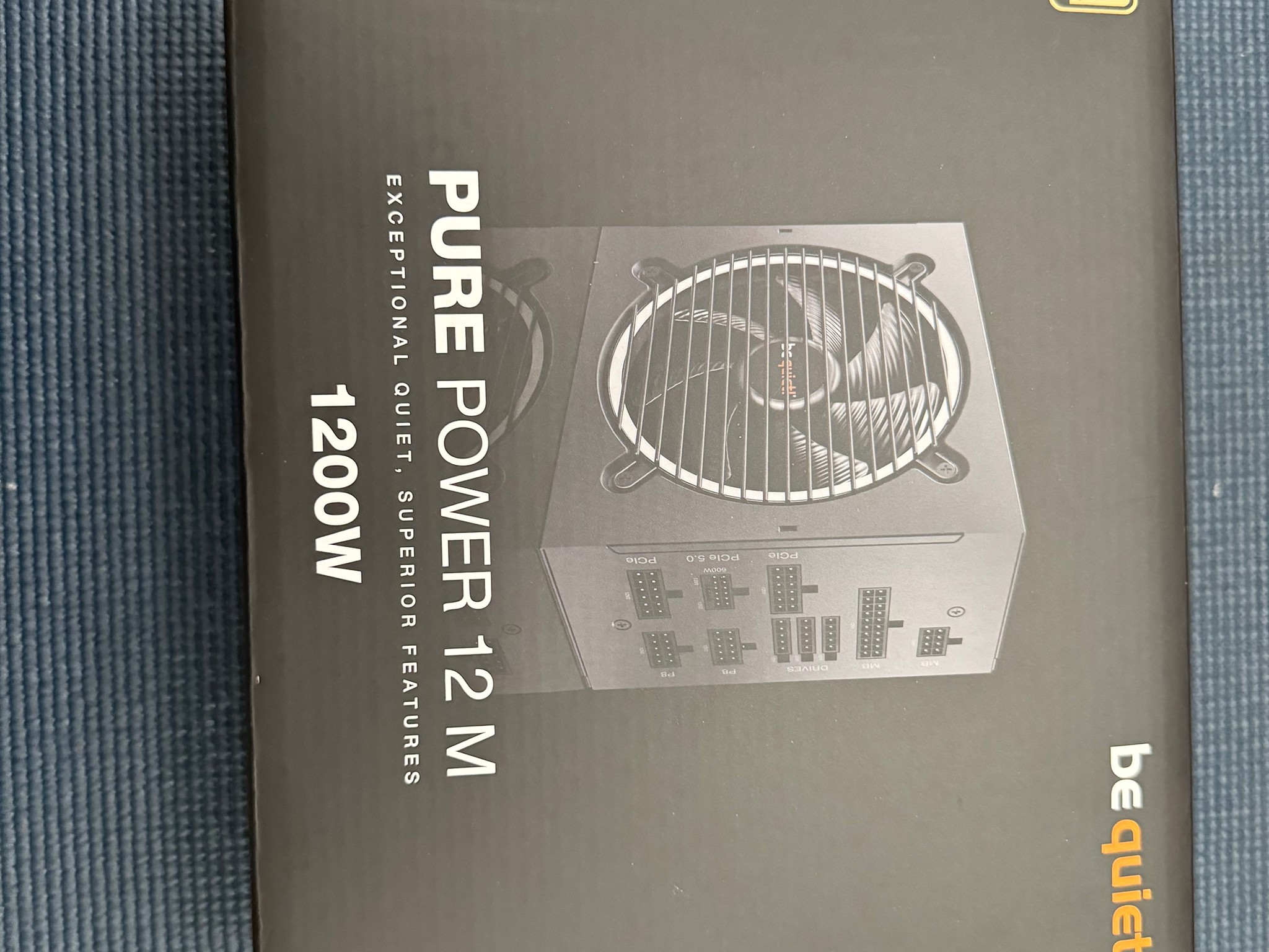 be quiet! BN513 Pure Performance Power 12 M 1200W Modular Quiet Performance Power Supply