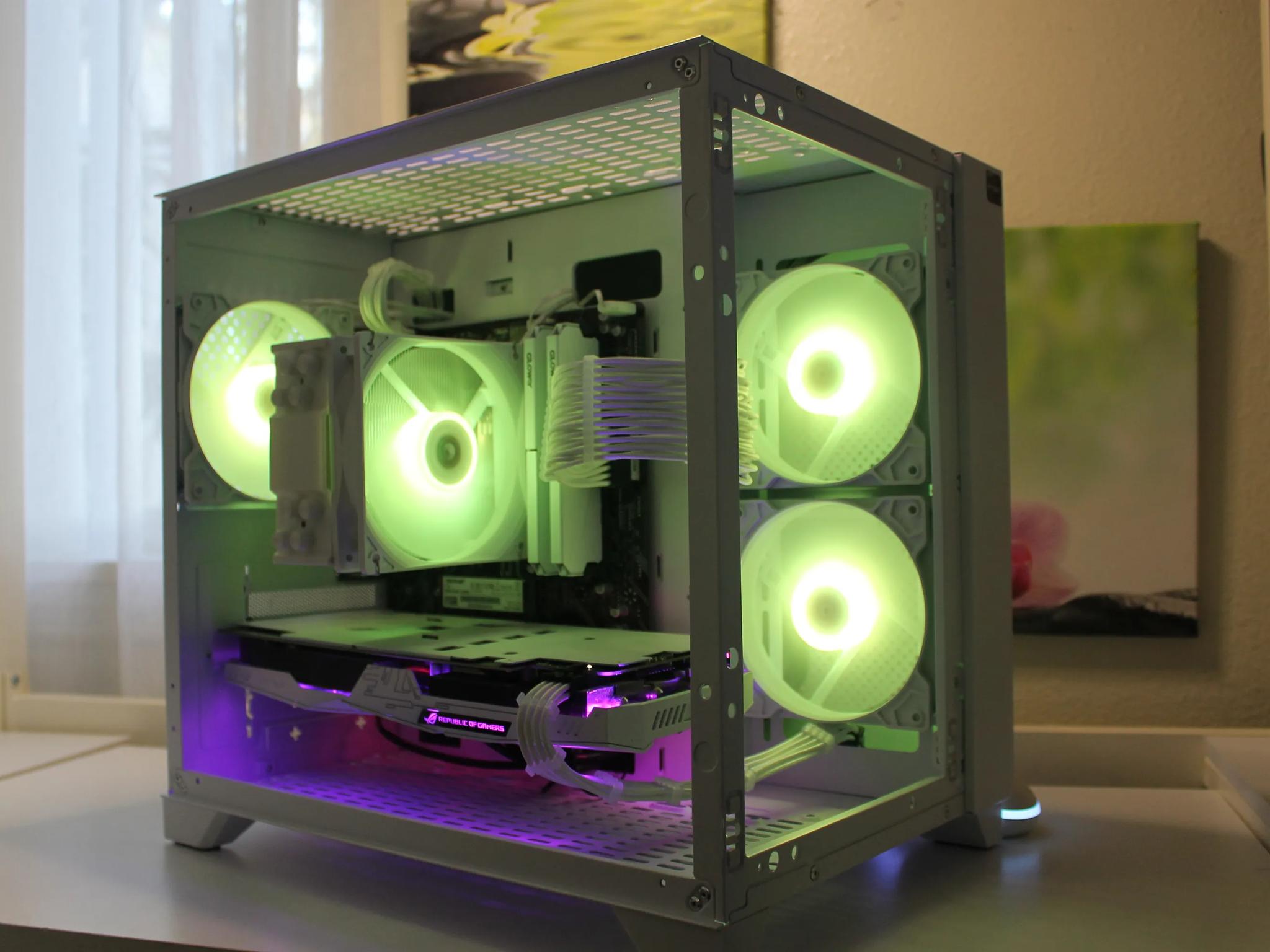 🤍💜1080p MONSTER |Gaming PC | Ryzen 7 | ROG | RGB | WI-FI🤍💜