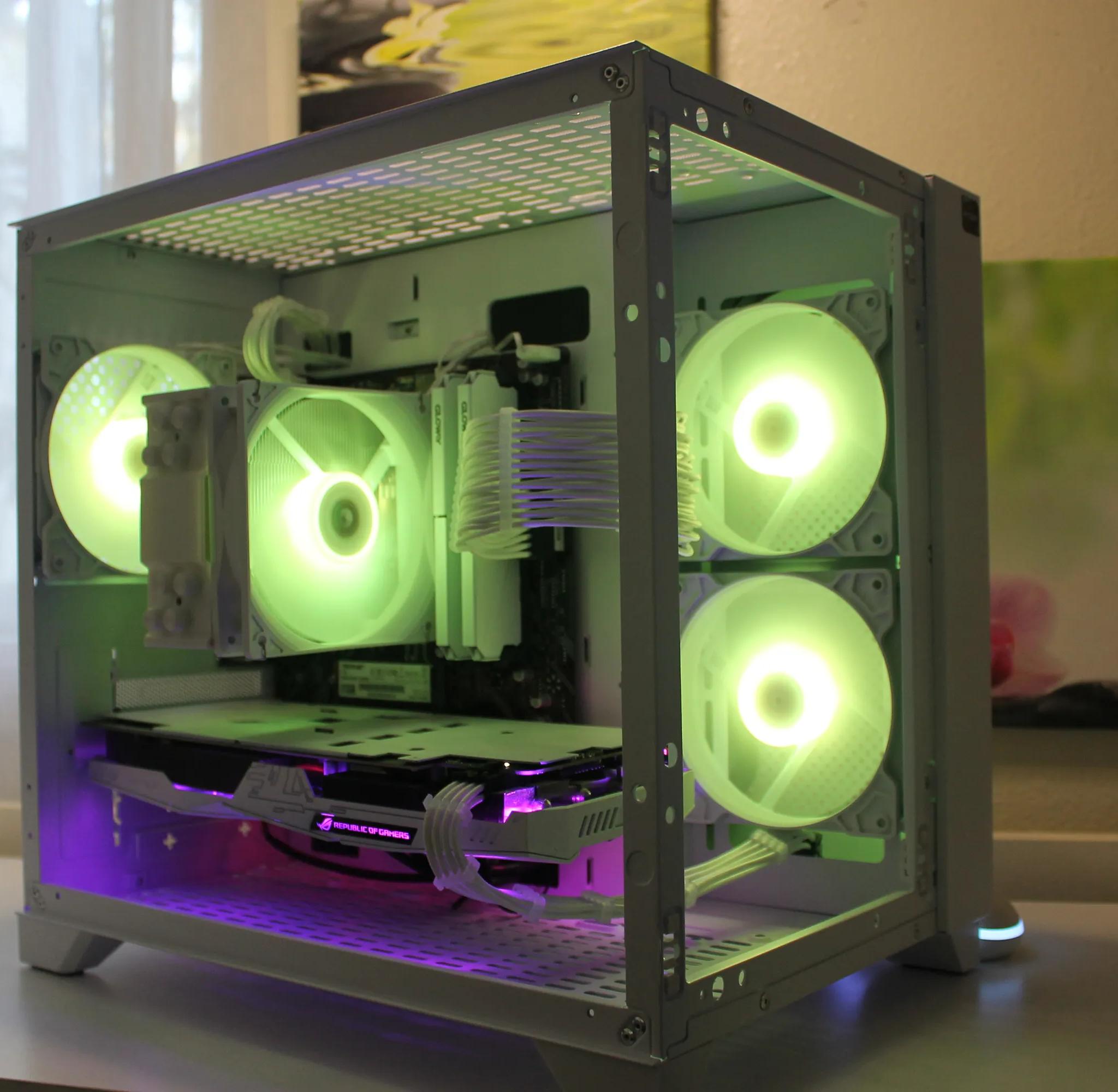 🤍💜1080p MONSTER |Gaming PC | Ryzen 7 | ROG | RGB | WI-FI🤍💜
