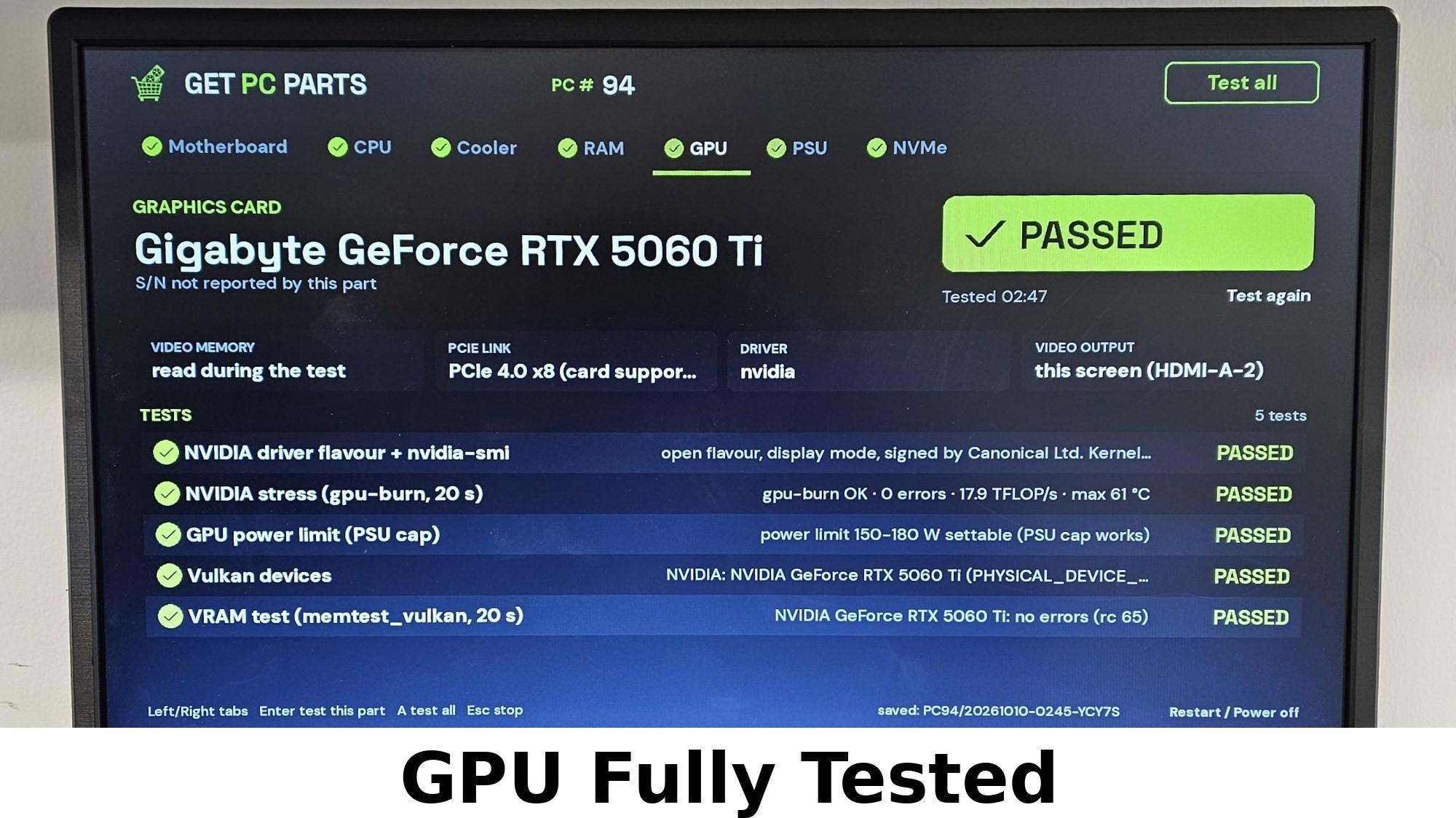 RTX 5060 Ti Gigabyte WINDFORCE OC 16GB