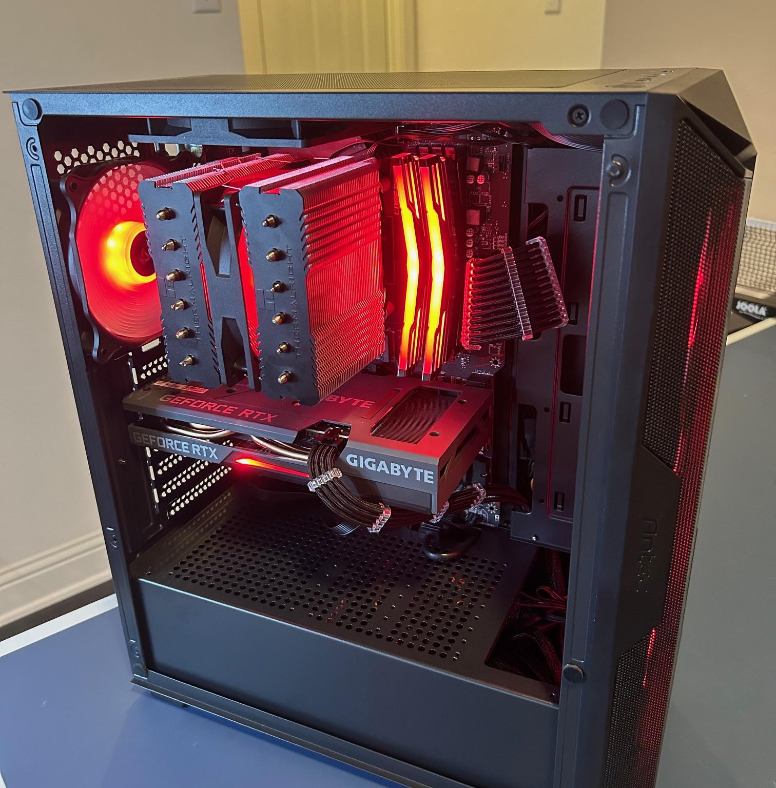 🎁Ultra Performance! RTX 3060 Ti | Ryzen 7 3700X | 1TB SSD | 16GB RAM | High End Gaming/Streaming PC!