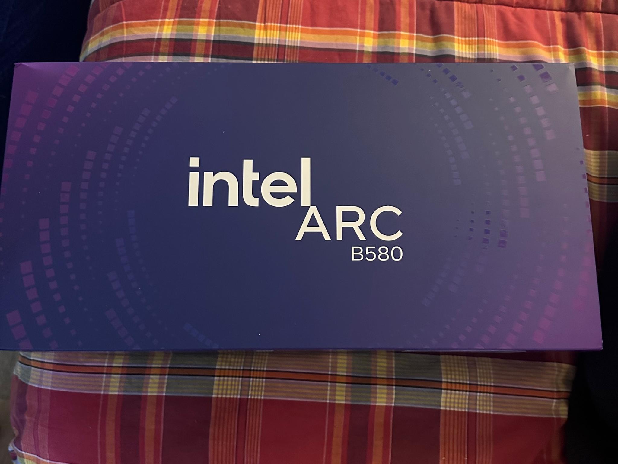 BRAND NEW IN BOX NEVER OPENED SEALED INTEL ARC B580