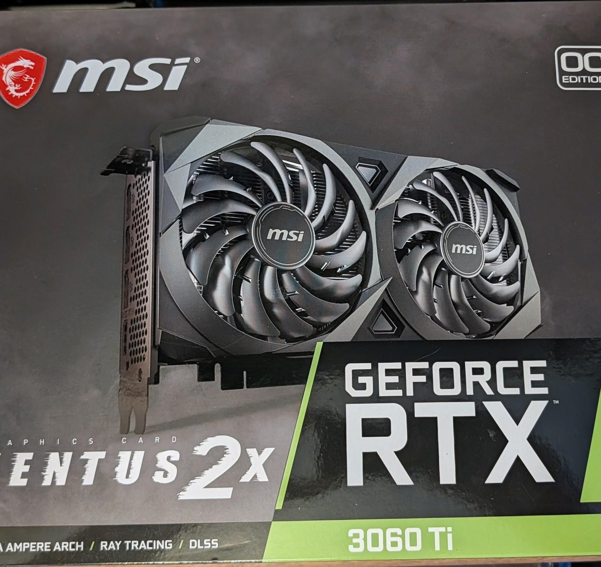 RTX 3060TI MSI VENTUS 2X OC Nvidia Geforce