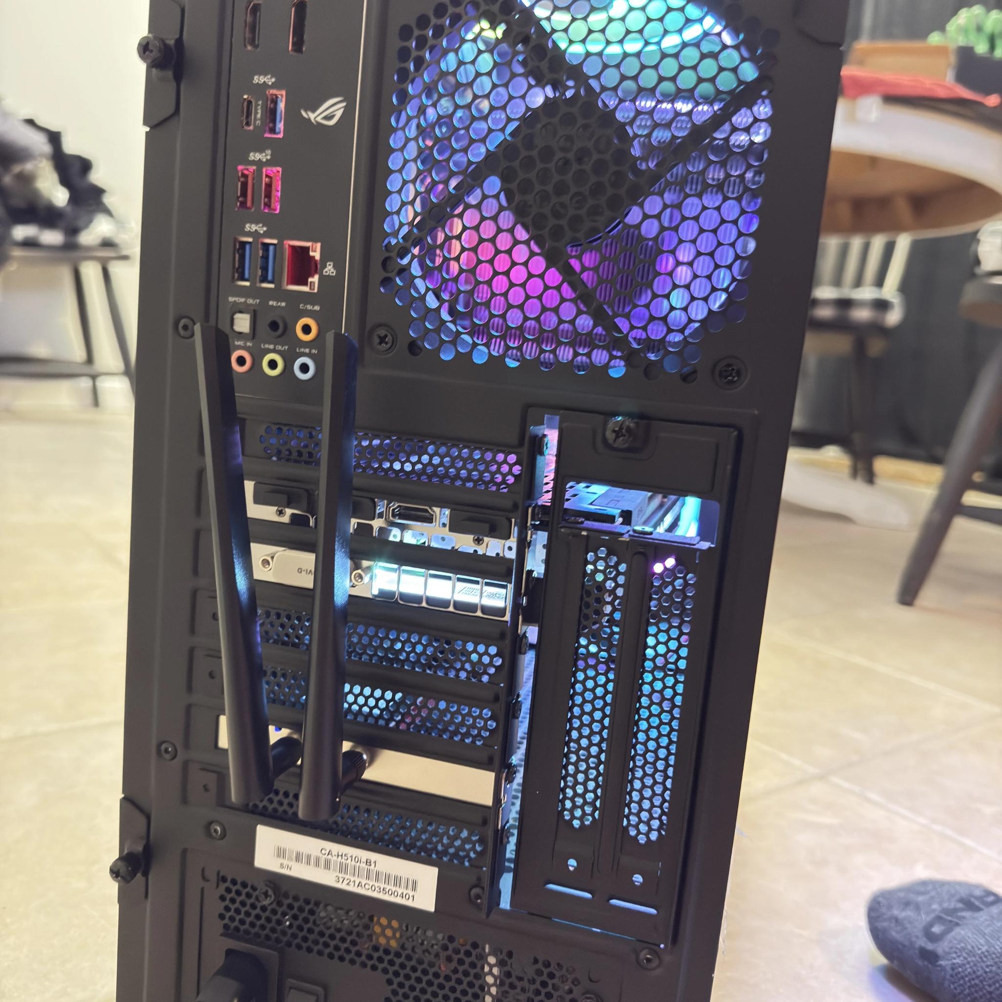 Custom Gaming PC - Freshly Built W/Win 10 Pro ready for Win 11