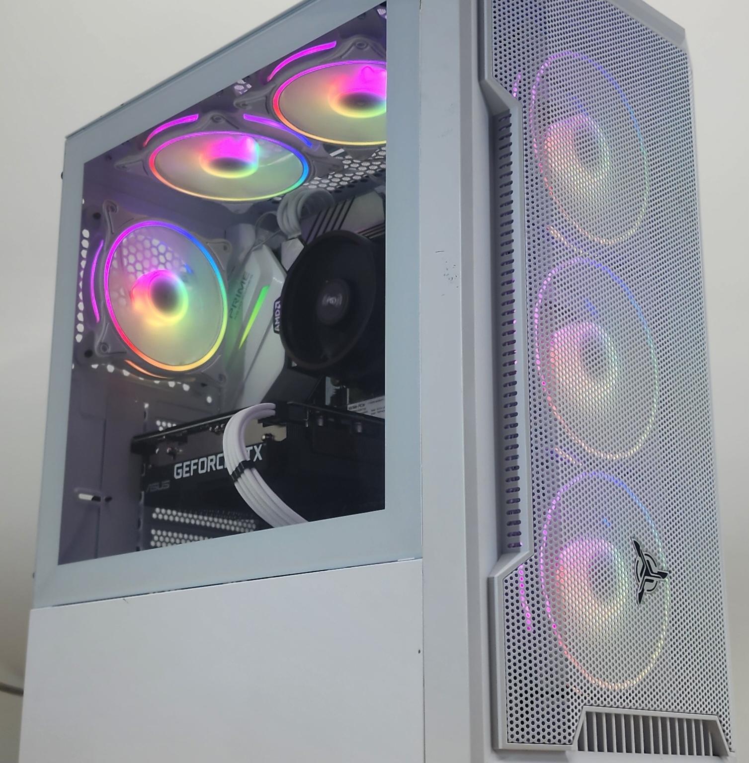 Gaming PC Ryzen 5 5500 16GB RAM 512GB SSD RTX 3060 12GB Windows 11 Computer
