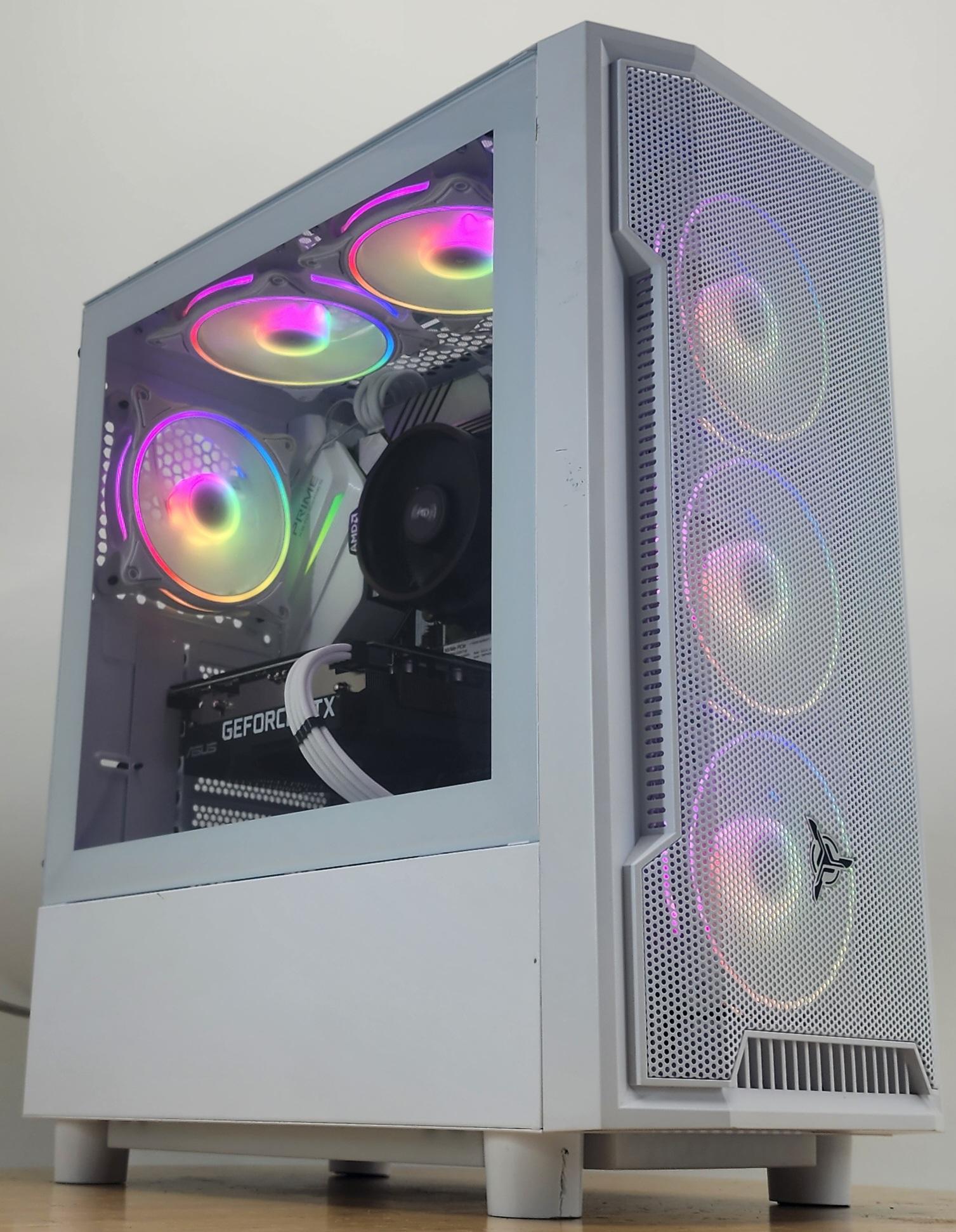 Gaming PC Ryzen 5 5500 16GB RAM 512GB SSD RTX 3060 12GB Windows 11 Computer