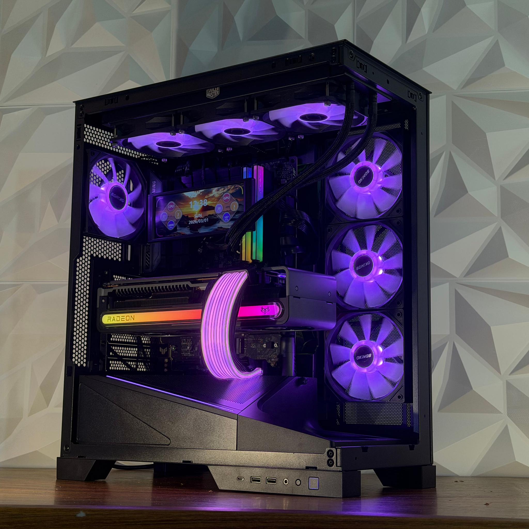 i9-13900K | RX 7900 XTX | 32GB DDR5| 2TB NVMe | LCD | Windows 11 Pro 🌊"🌊 “AQUA OVERDRIVE” PC