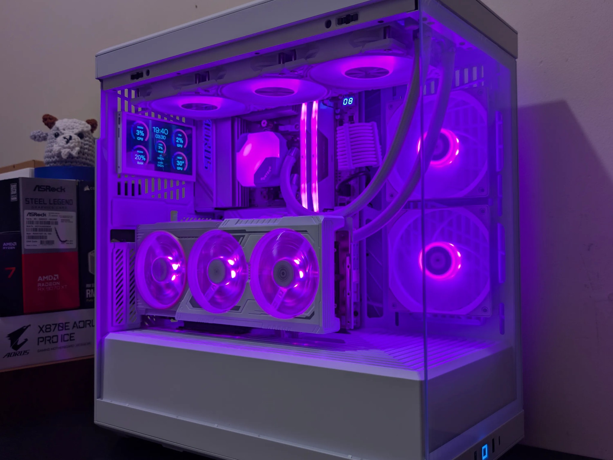 🐻‍❄️ 4K Gaming Beast | RX 9070XT | Ryzen 7 9700X | 2TB SSD | 32GB RAM | WiFi 6 & Bluetooth 🐻‍❄️