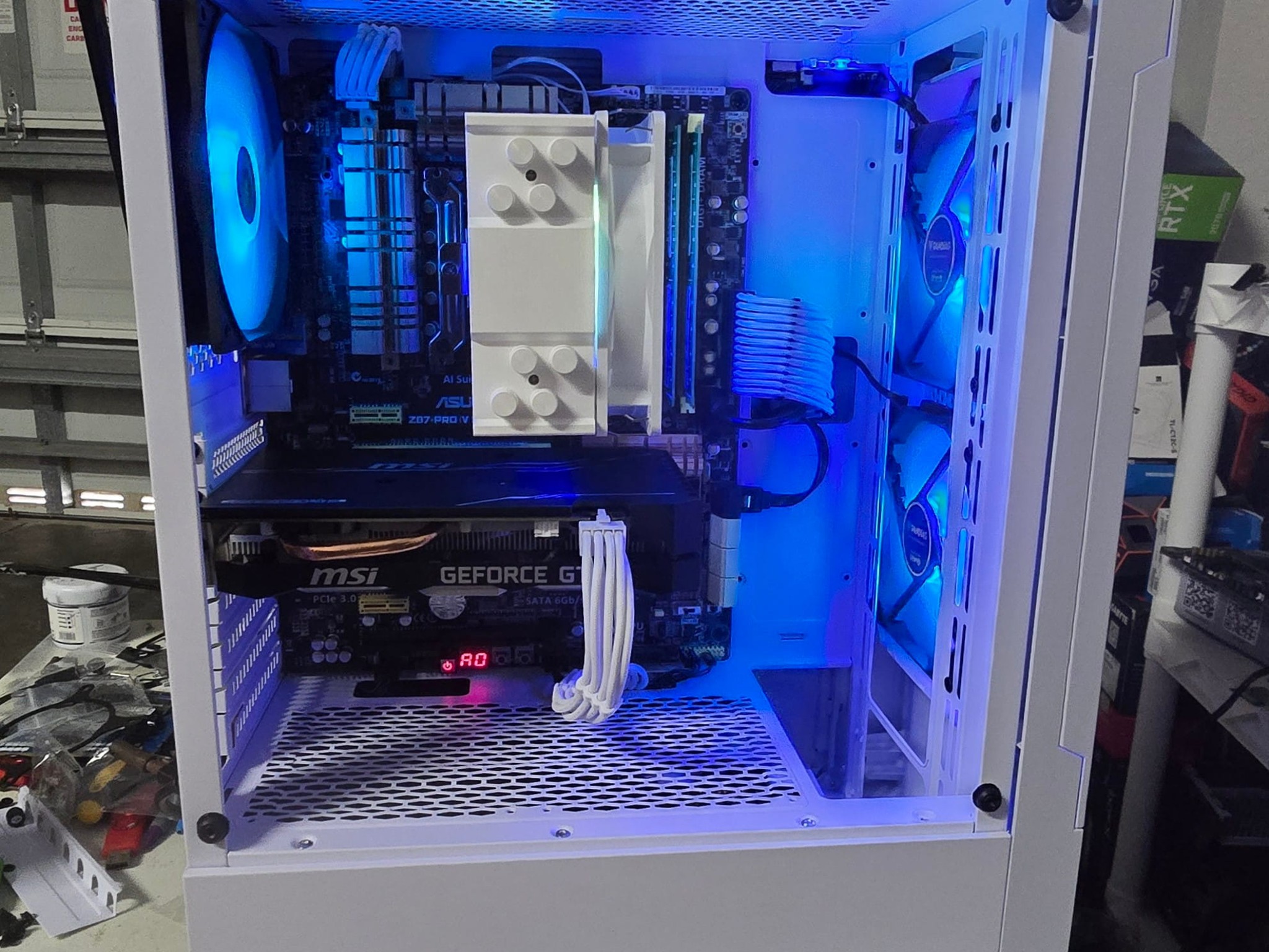 White 1080p Gaming PC – GTX 1660 Super – i7 4770K 4.4GHz – 16GB RAM – 512gb SSD – WiFi