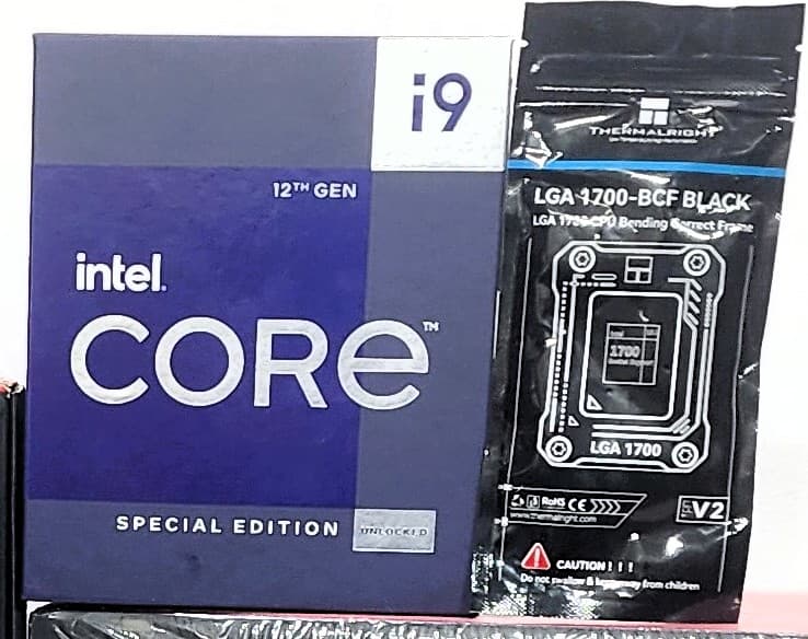 "ROG" MB/CPU/RAM Bundle - Strix Z690-E, Intel 12900KS w/ Contact Frame & 32GB G.Skill DDR5