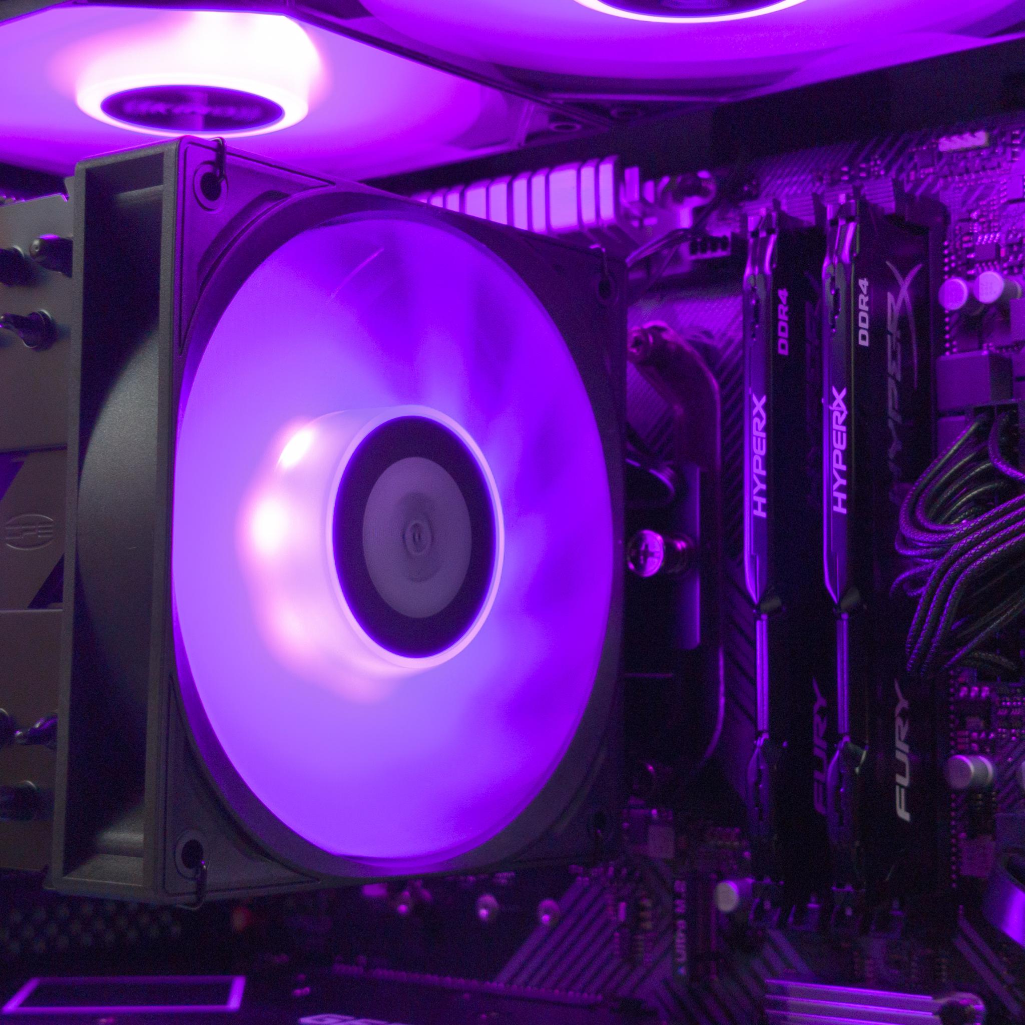 💜🖤 RTX 3060Ti / Ryzen 5 3600 / 16GB Gaming PC 🖤💜