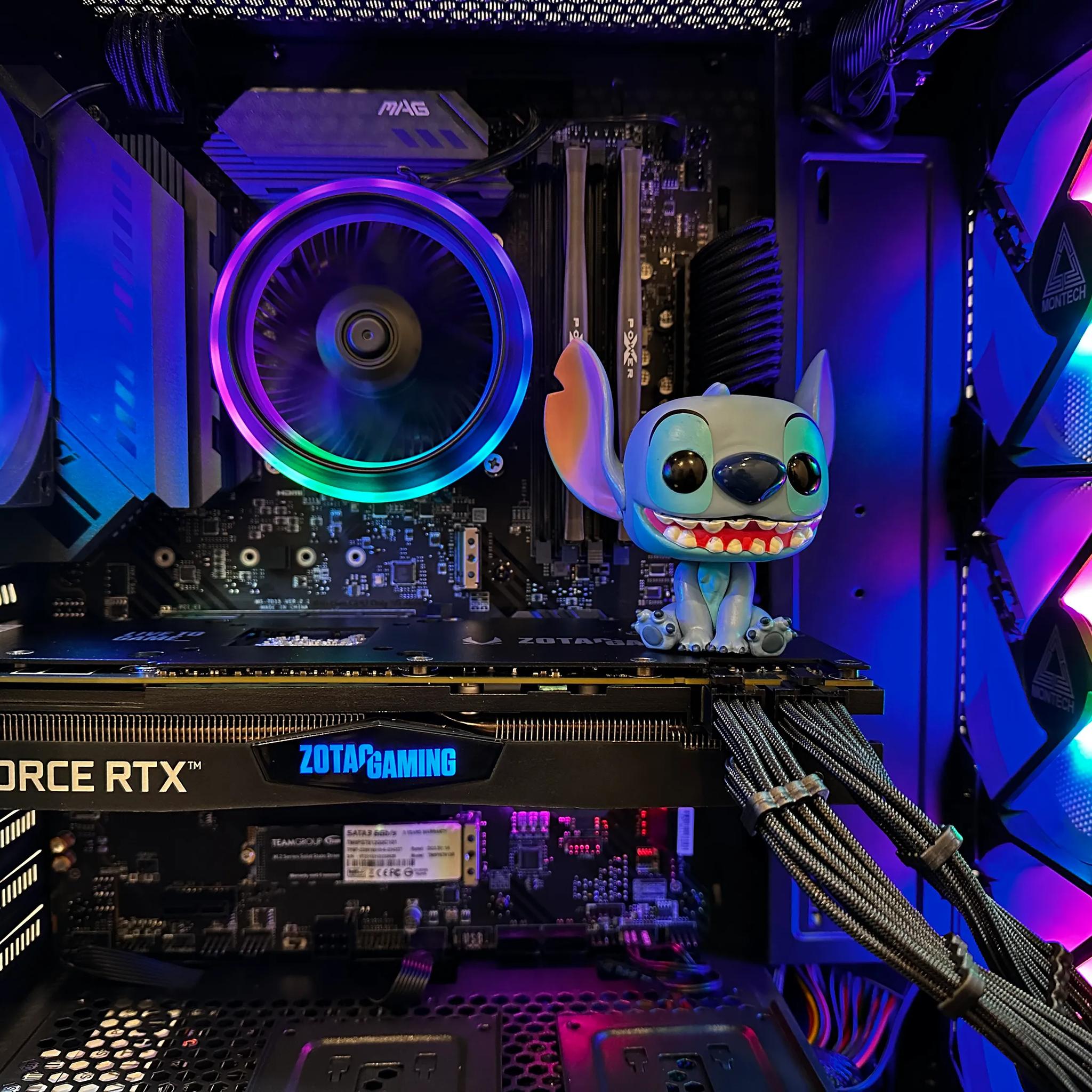 Lilo & Stitch||Gaming PC-Intel Core i5-10400 6 Cores/12Threads -RTX 2070 AMP-16GB DDR4 RAM- 1TB SSD