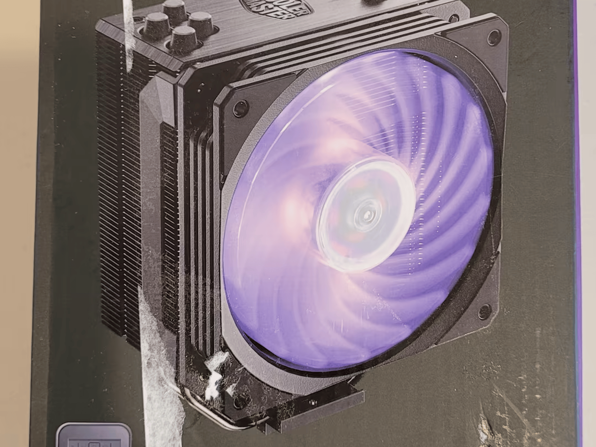 New Sealed - Cooler Master Hyper 212 Black Edition RGB CPU Air Cooler