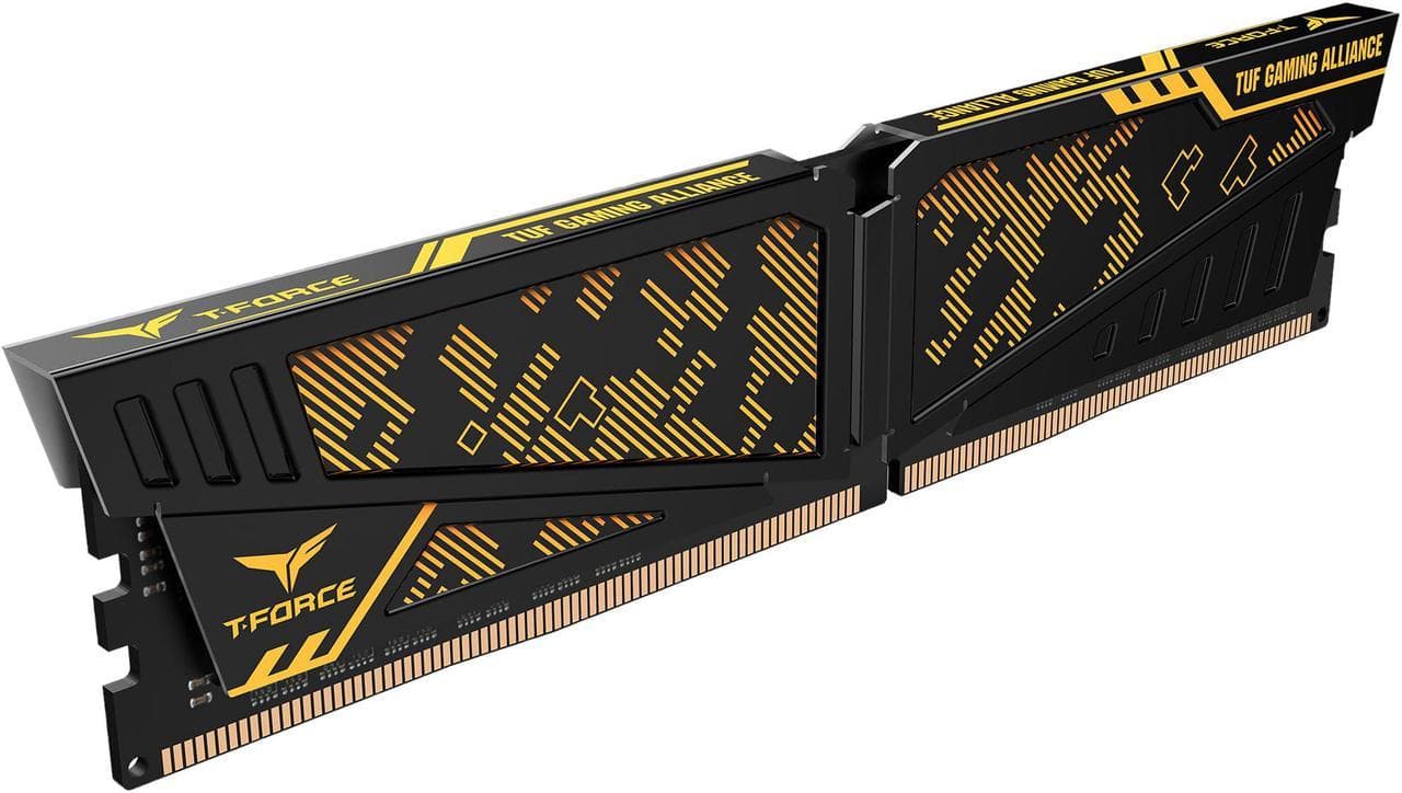 Team T-FORCE VULCAN TUF Gaming Alliance 16GB (2 x 8GB) 288-Pin PC RAM DDR4 3200