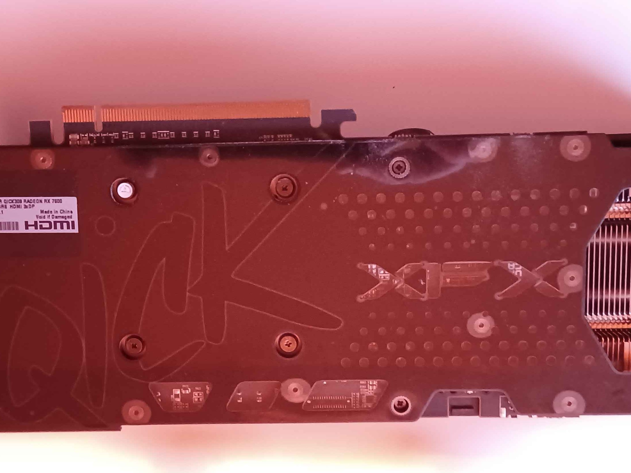 QICK308 RADEON RX 7600