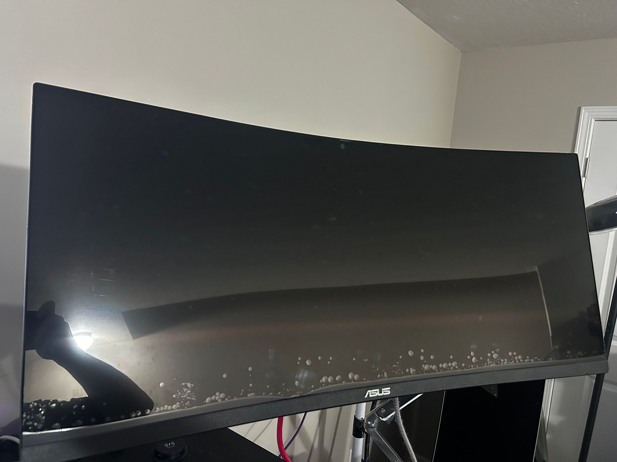 ASUS 34" 2K UWQHD (3440 x 1440) 165Hz UltraWide Curved Screen Gaming Monitor (VG34VQL1B)