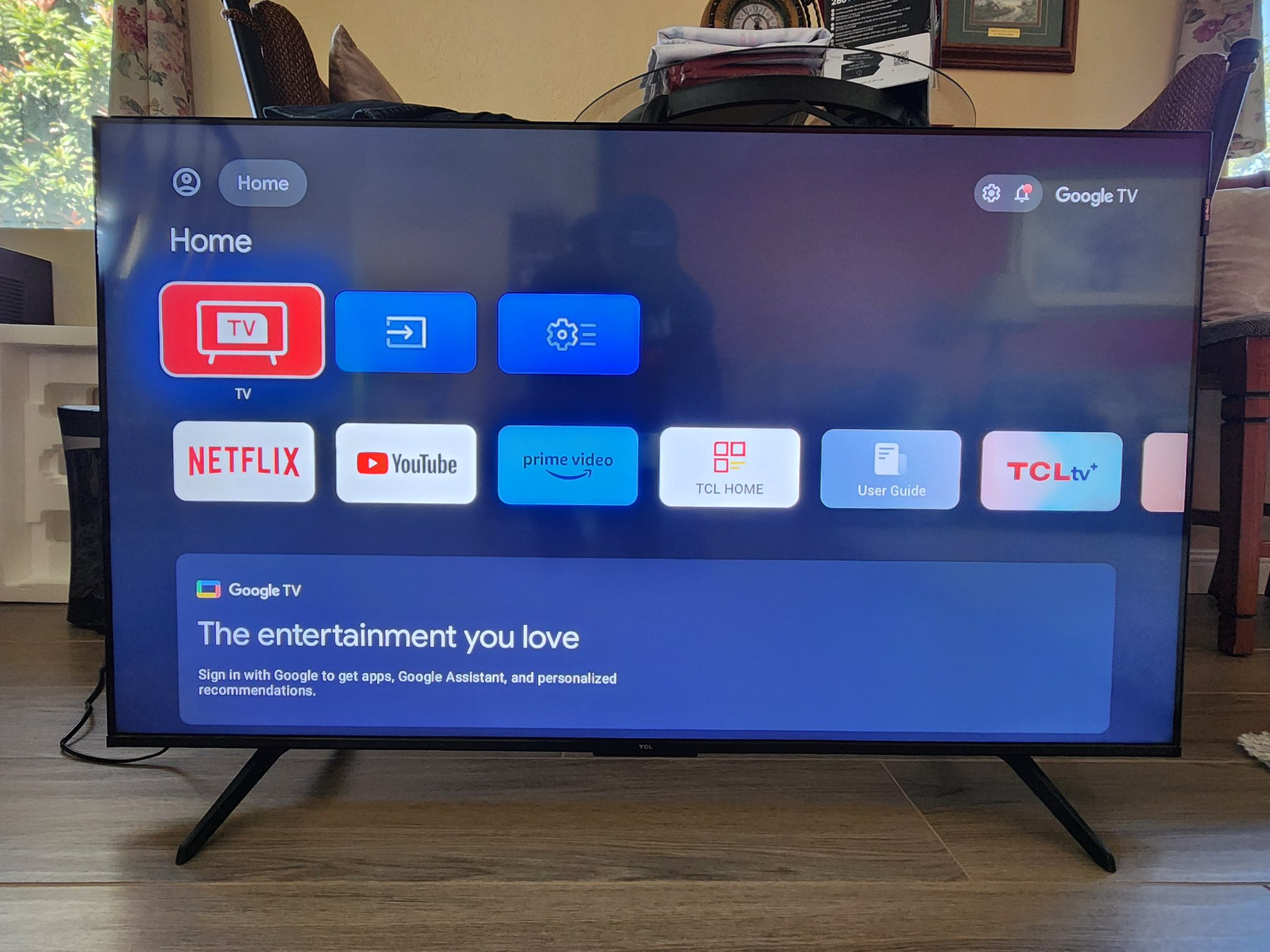 50 inch TCL QD Mini LED Monitor / TV