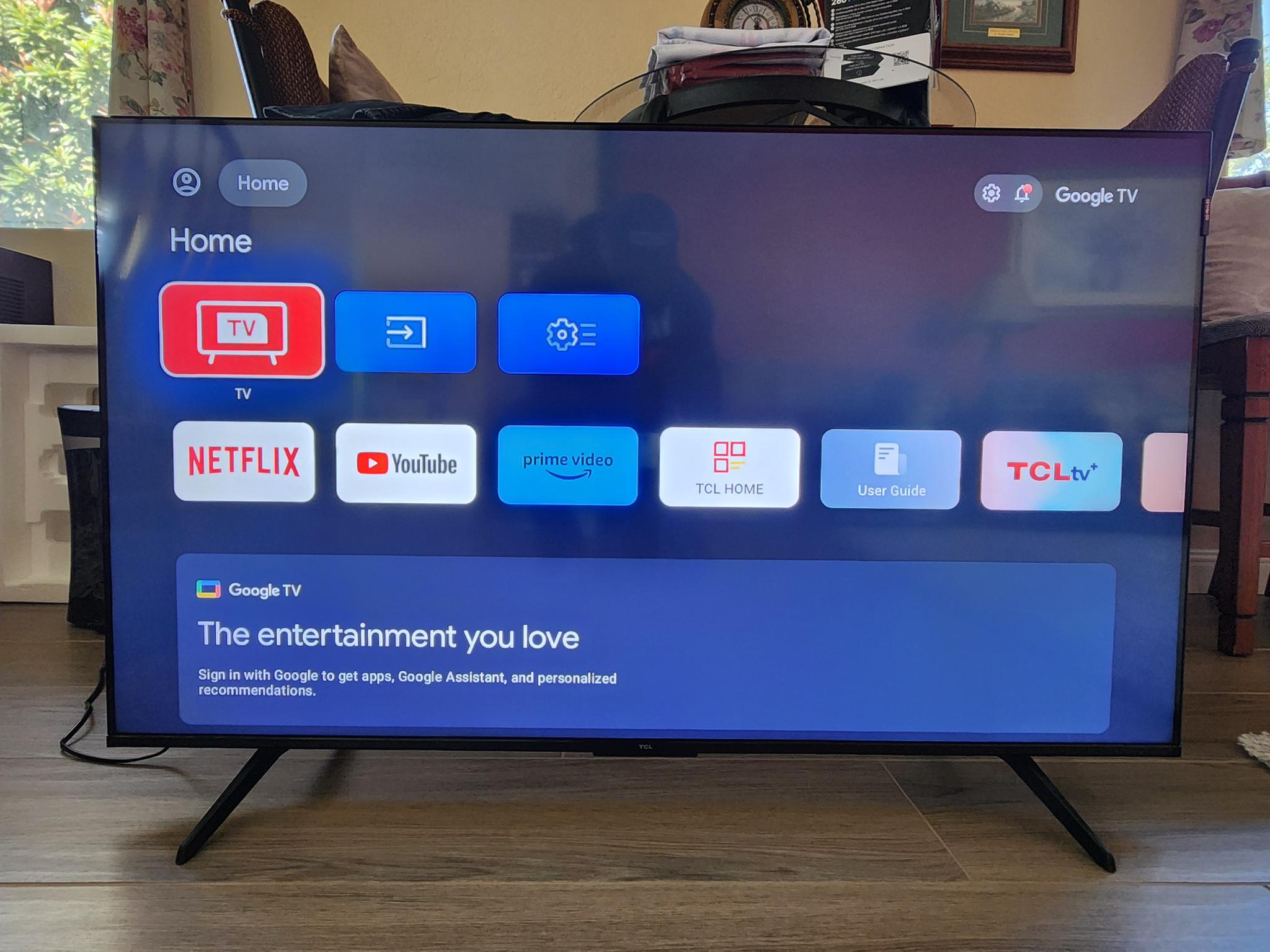 50 inch TCL QD Mini LED Monitor / TV