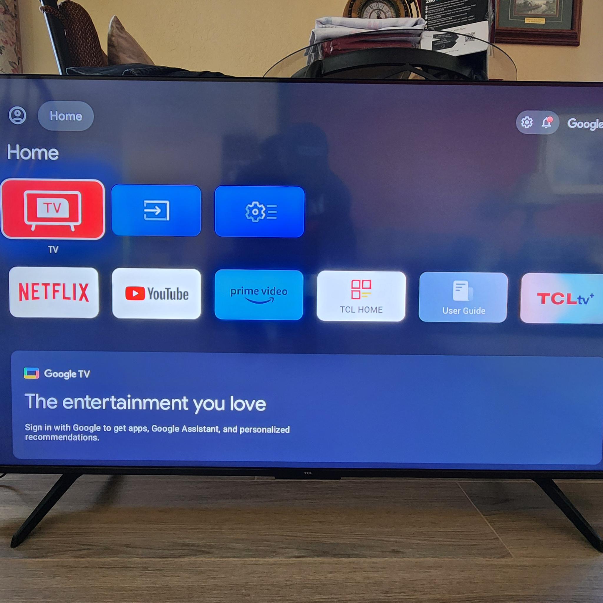 50 inch TCL QD Mini LED Monitor / TV