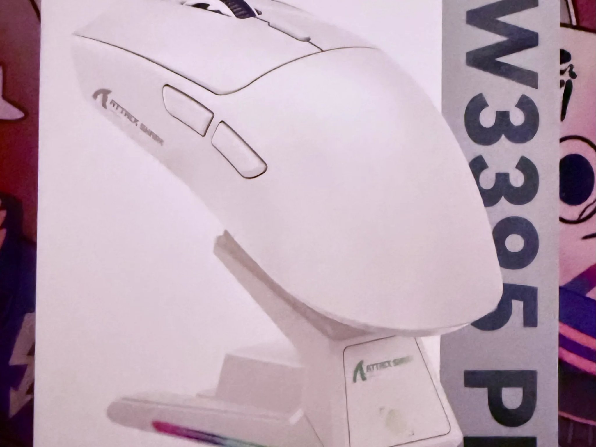 ATTACK SHARK X1 Wireless Gaming Mouse with RGB Charging Dock