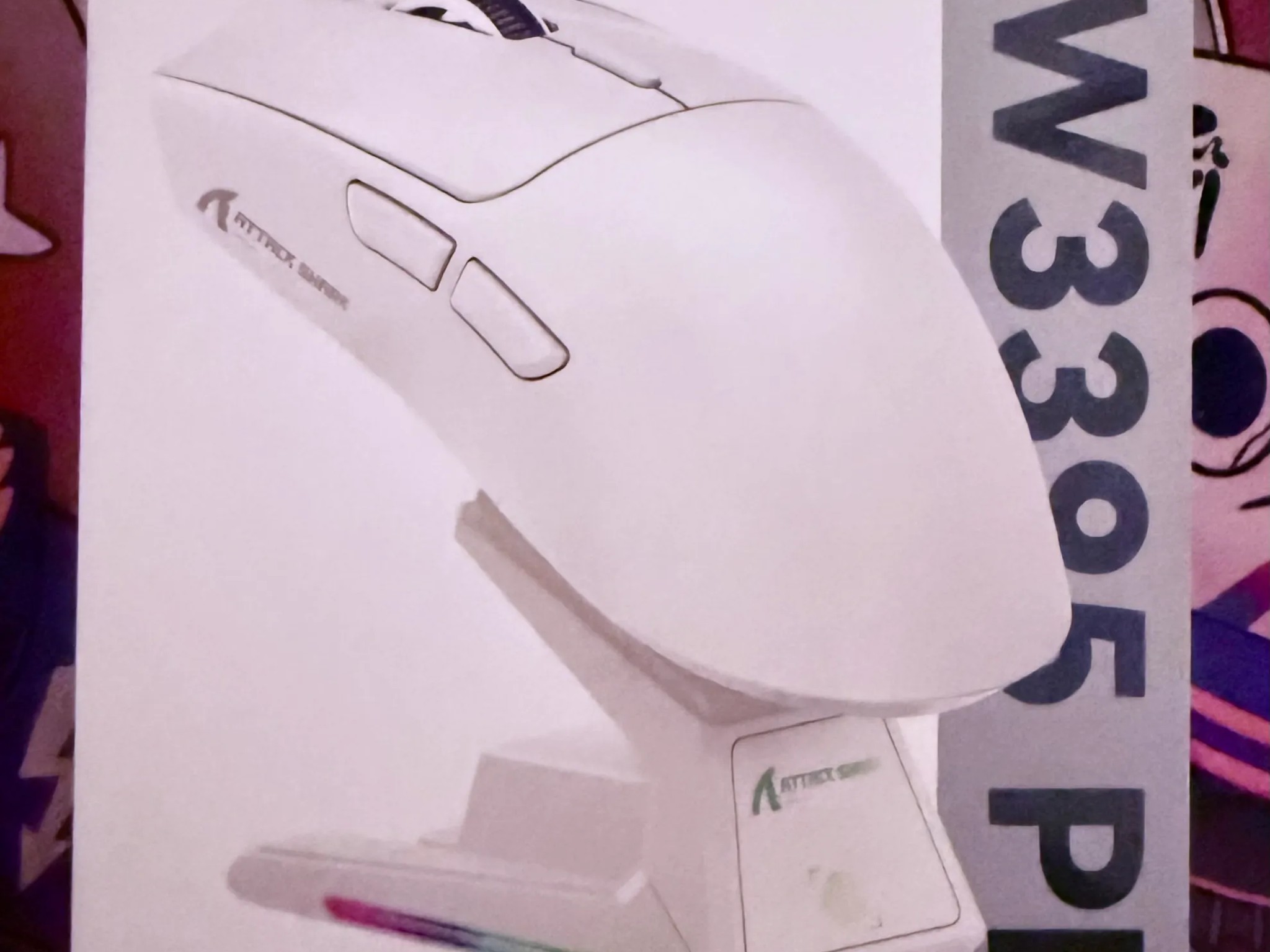 ATTACK SHARK X1 Wireless Gaming Mouse with RGB Charging Dock