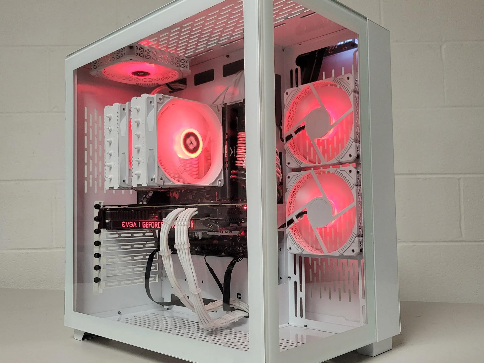 🔥🧊RTX 2080 8gb White Gaming PC🔥🧊 (Ryzen 5 5600x//RTX 2080 8gb)