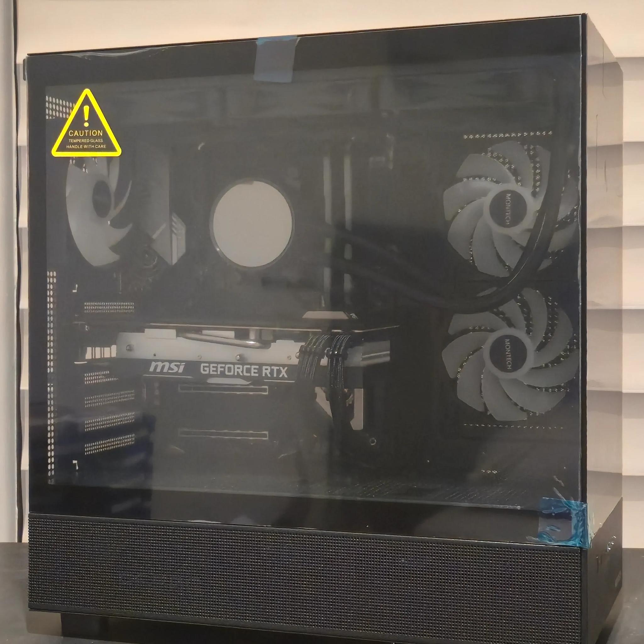 RTX 2080Super, Ryzen 9 3900x, 16GB Ram | Black RGB Gaming Computer