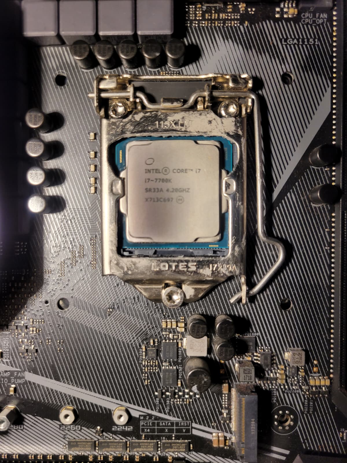 ASUS ROG STRIX Z270-E with i7-7700k