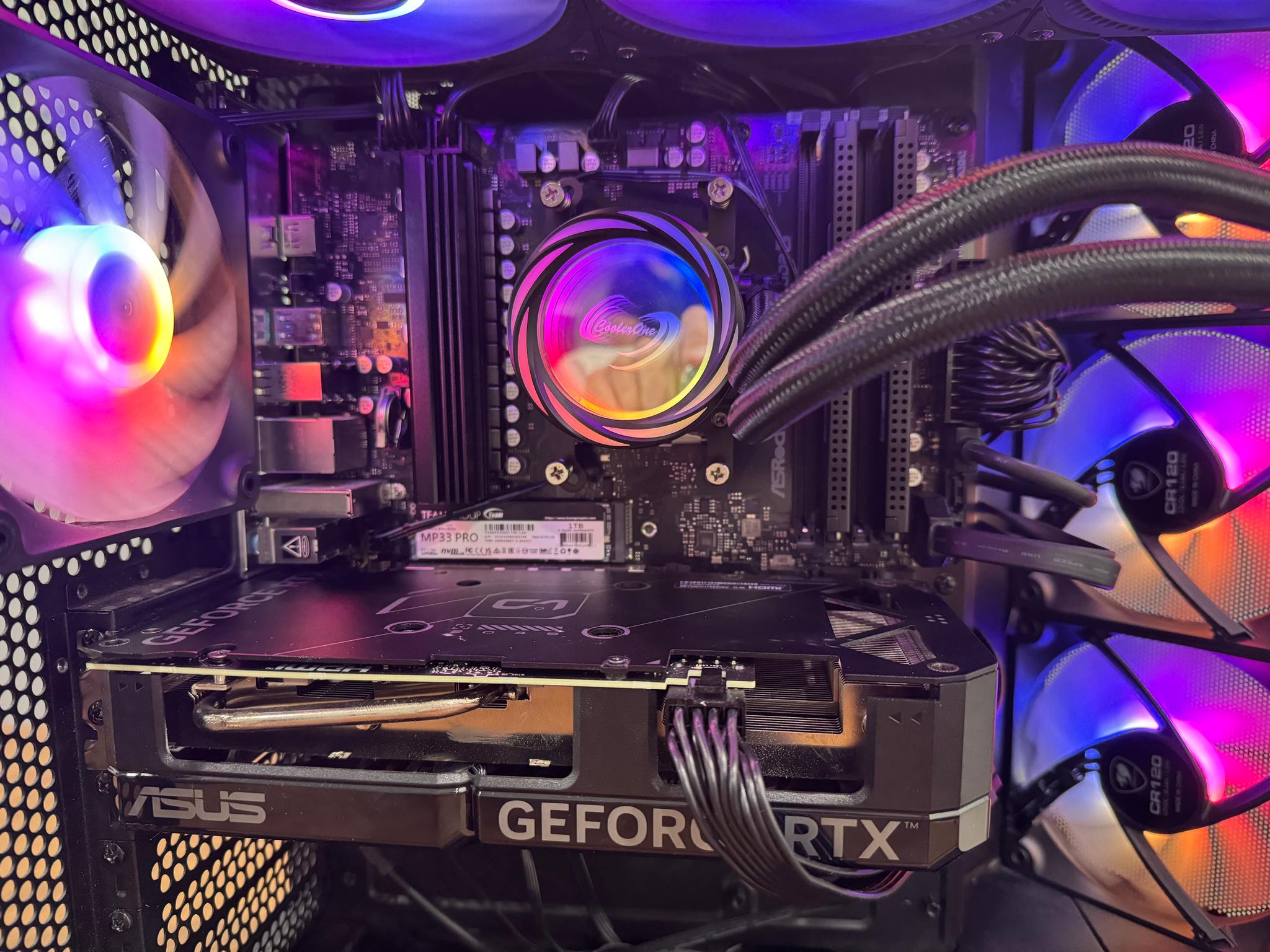Ryzen 7 9700X | RTX 4060 Ti | 16GB DDR5 | 1TB NVMe | NZXT H6 Flow Gaming PC