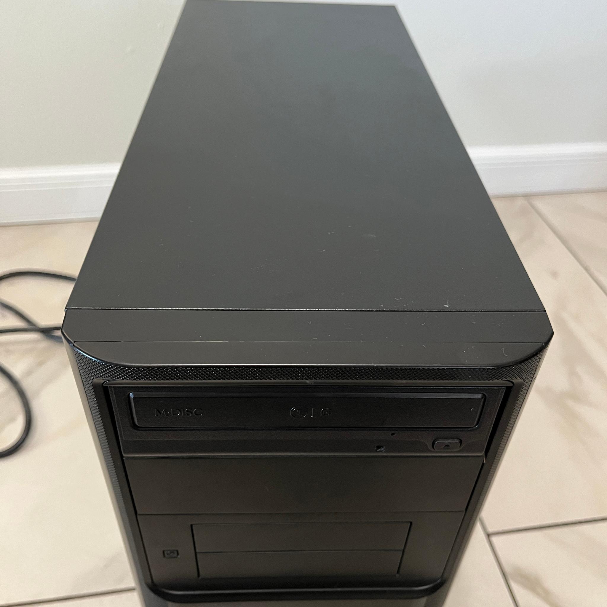 NVIDIA RTX 2060, Intel Core i5-7500, 16GB RAM, 480 GB SSD - Sleeper Office Gaming PC w/ Wi-Fi & BT