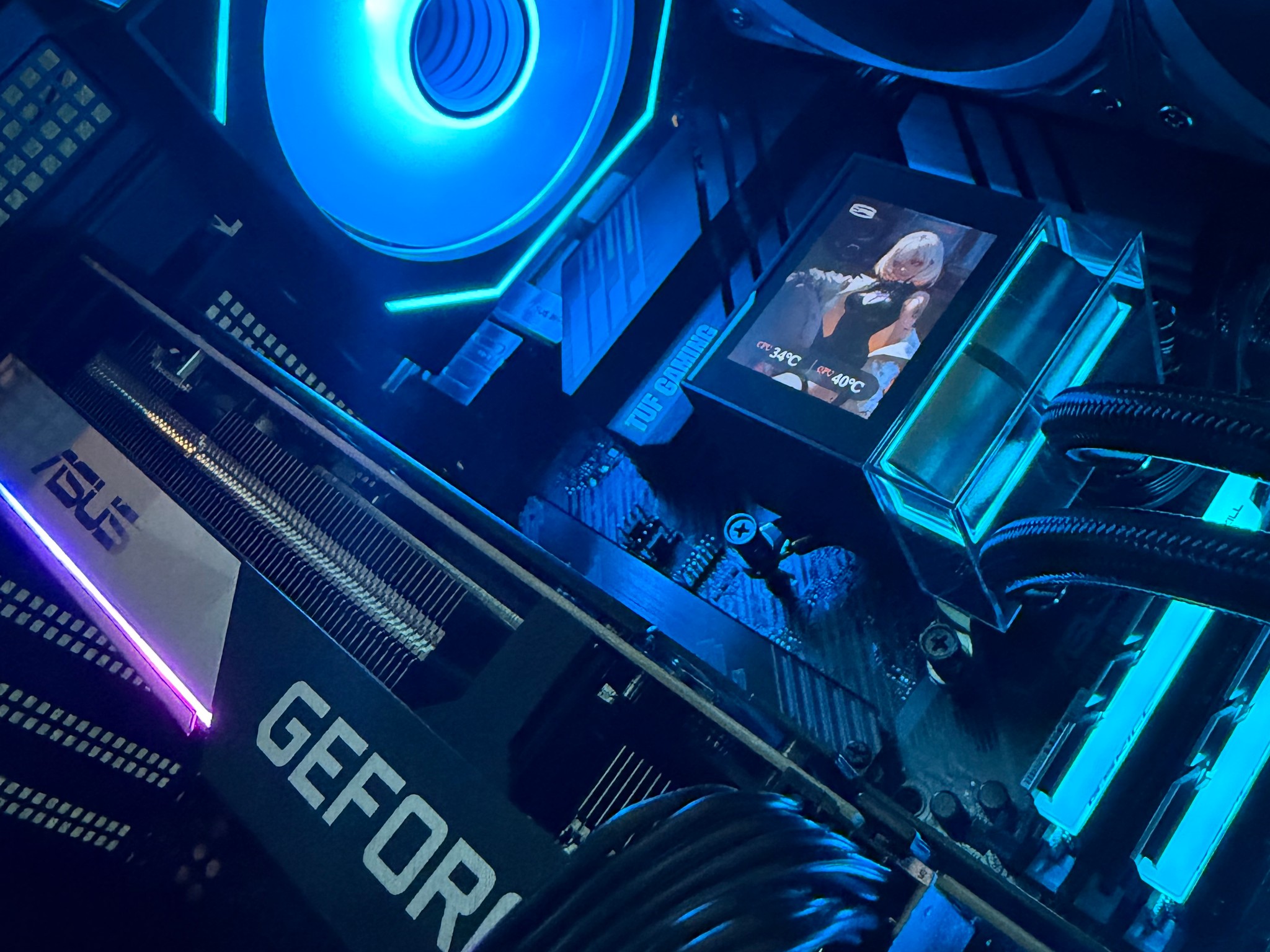 🔥 Brand New ASUS RTX 3060 Ti Gaming PC | Ryzen 5 5500 | ASUS TUF WiFi | 360mm LCD AIO